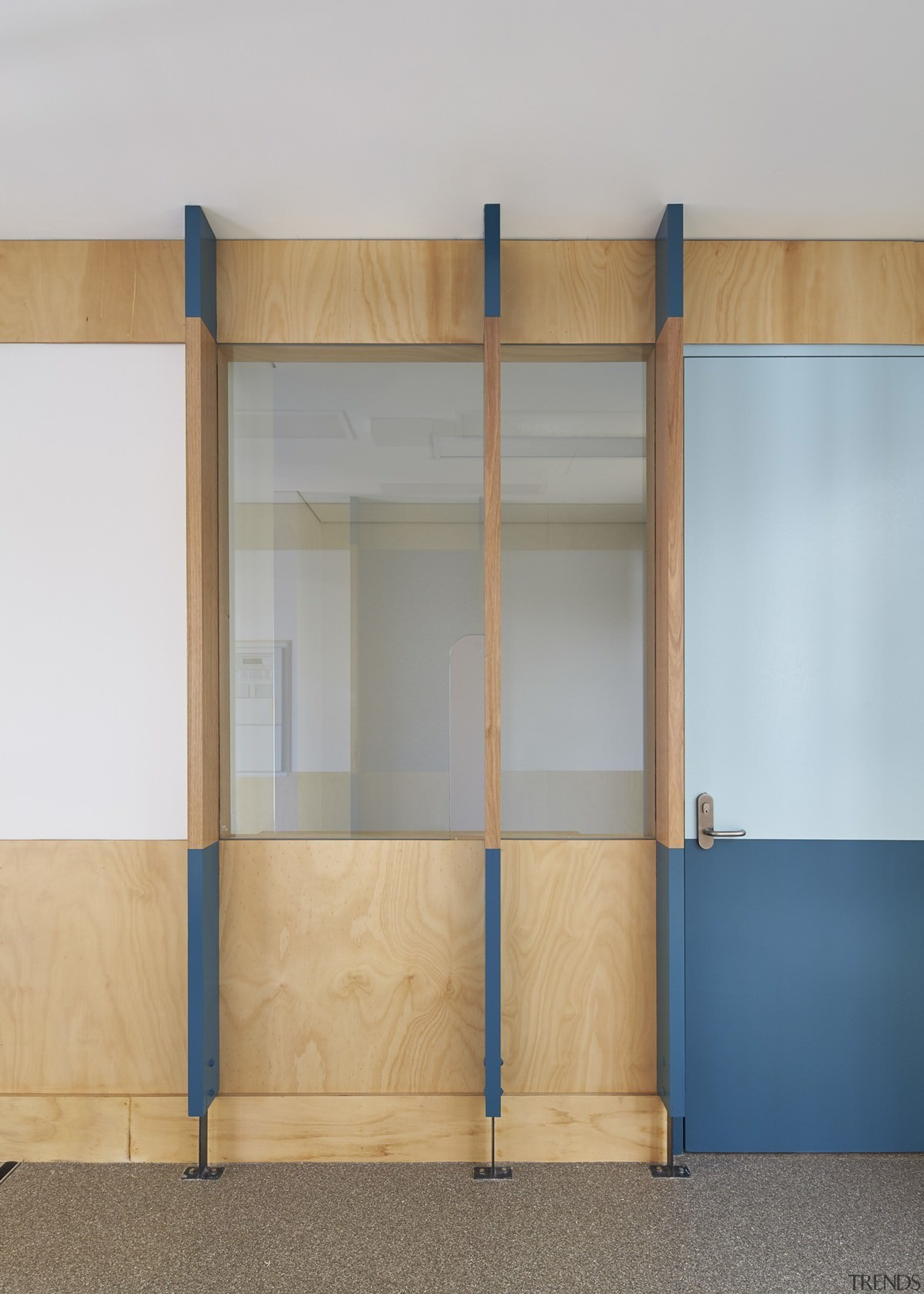 Tom Fisher House - Tom Fisher House - furniture, shelf, shelving, wall, wardrobe, wood, gray