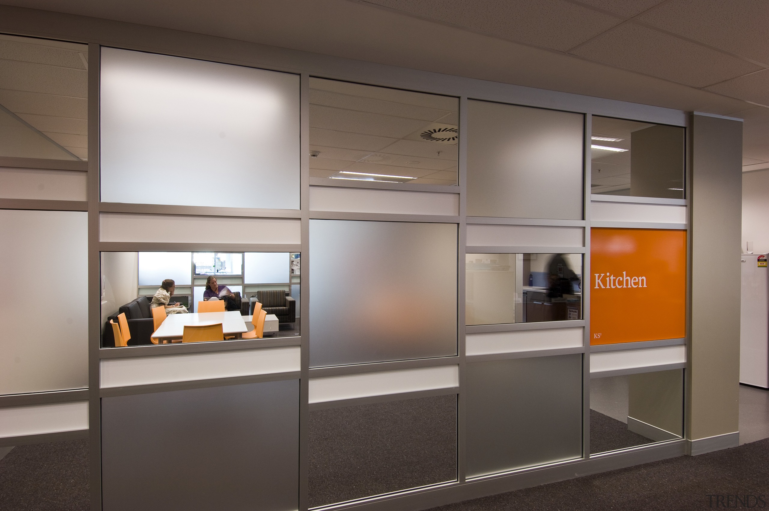 The Vogel building in Wellington's parliamentary district, refurbished furniture, interior design, gray, brown