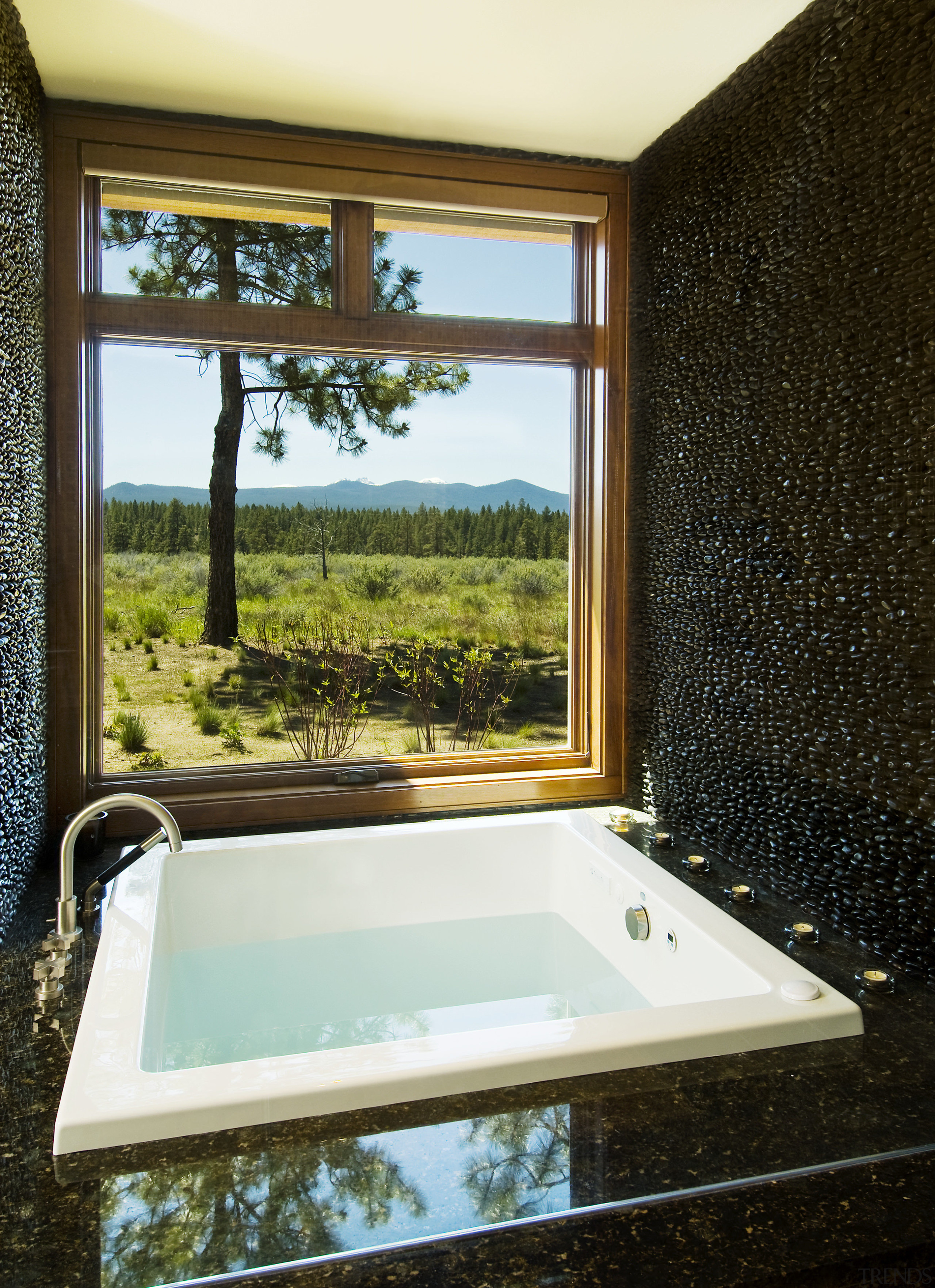 Mathews Bath 7358 - Mathews Bath_7358 - bathroom bathroom, bathtub, daylighting, estate, home, house, interior design, property, real estate, room, window, brown, white