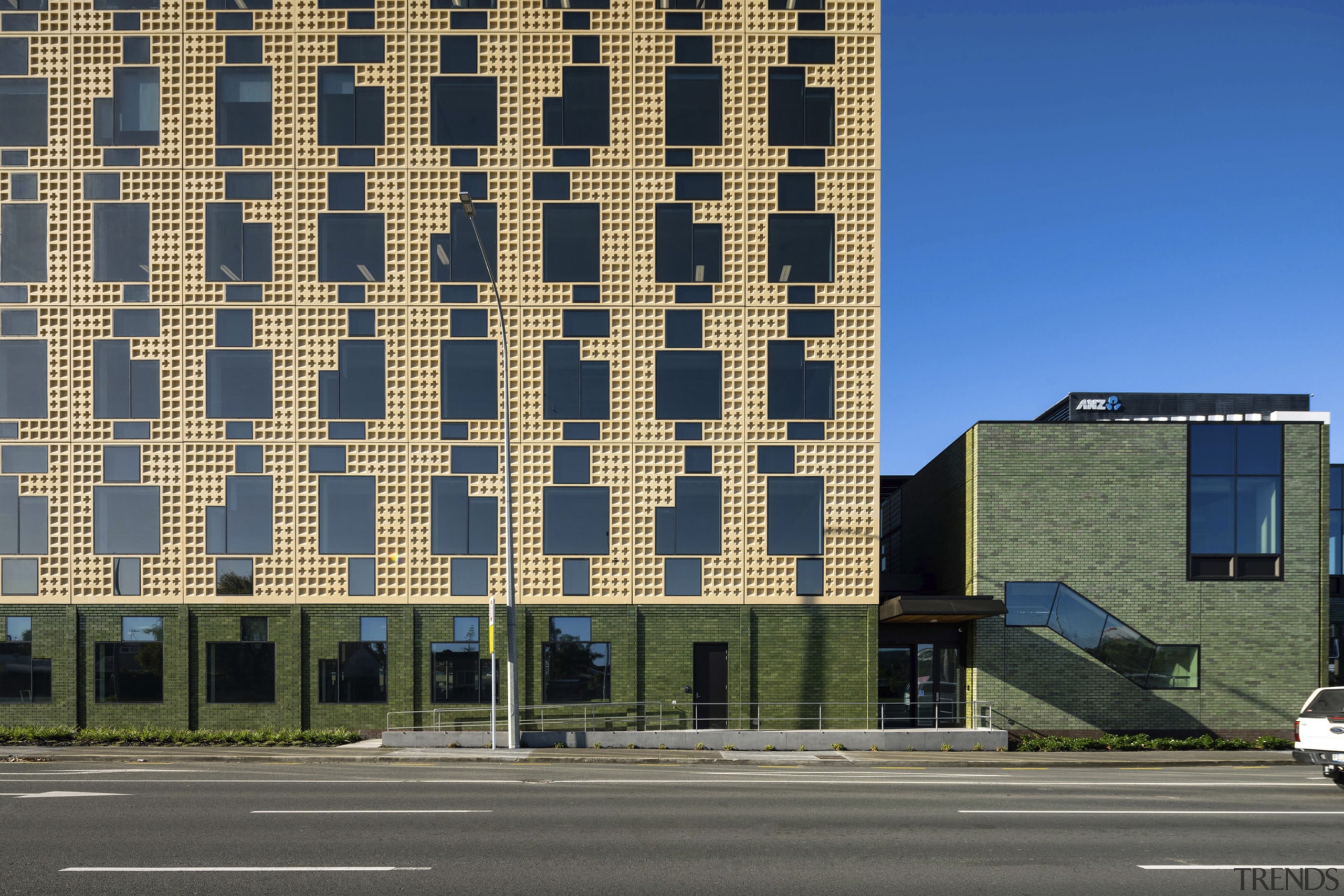 The playful building expression at 3 Te Kehu 