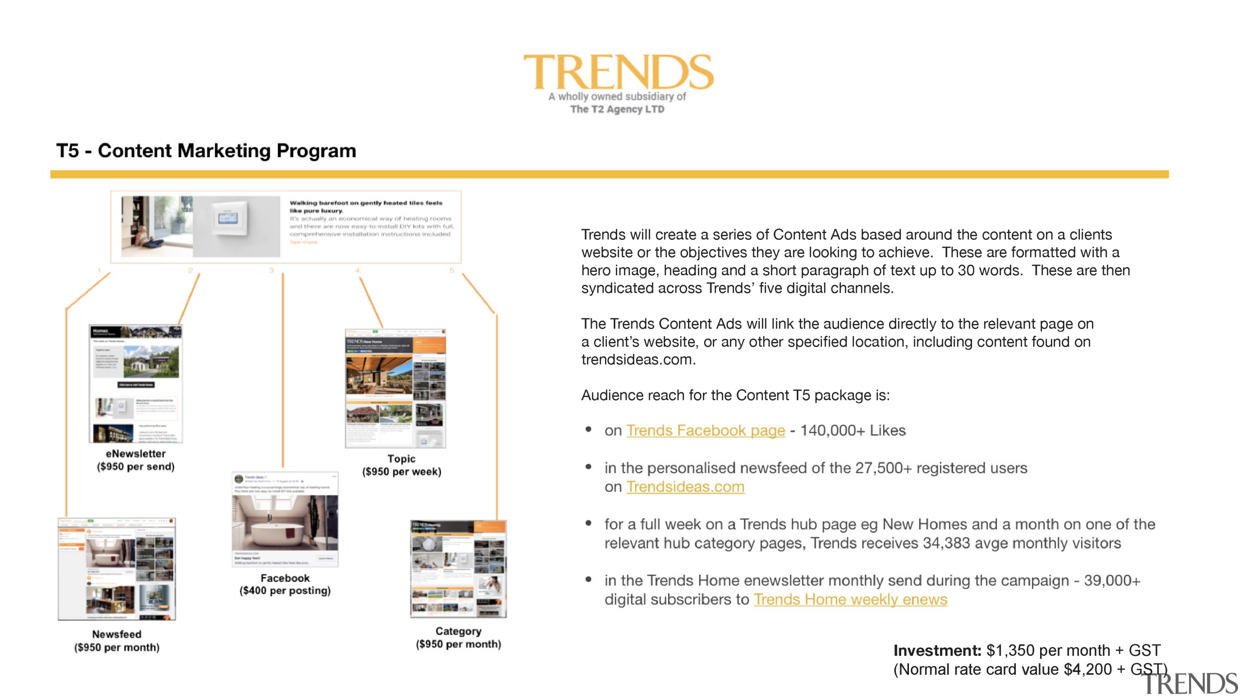 T5 Package overview -  