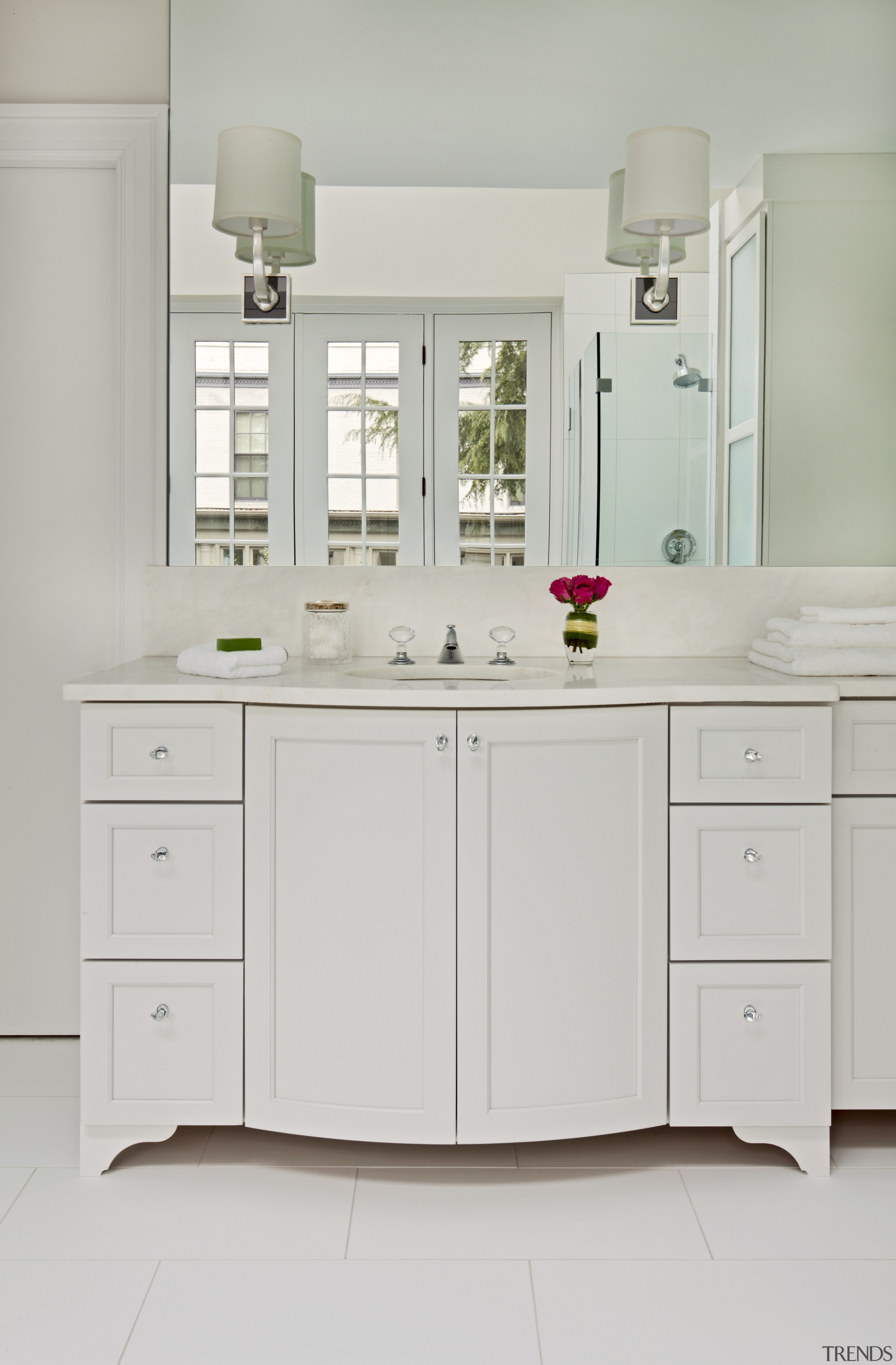 The owners of this bathroom wanted it to bathroom accessory, bathroom cabinet, cabinetry, chest of drawers, countertop, cuisine classique, drawer, furniture, kitchen, product, product design, room, sink, gray