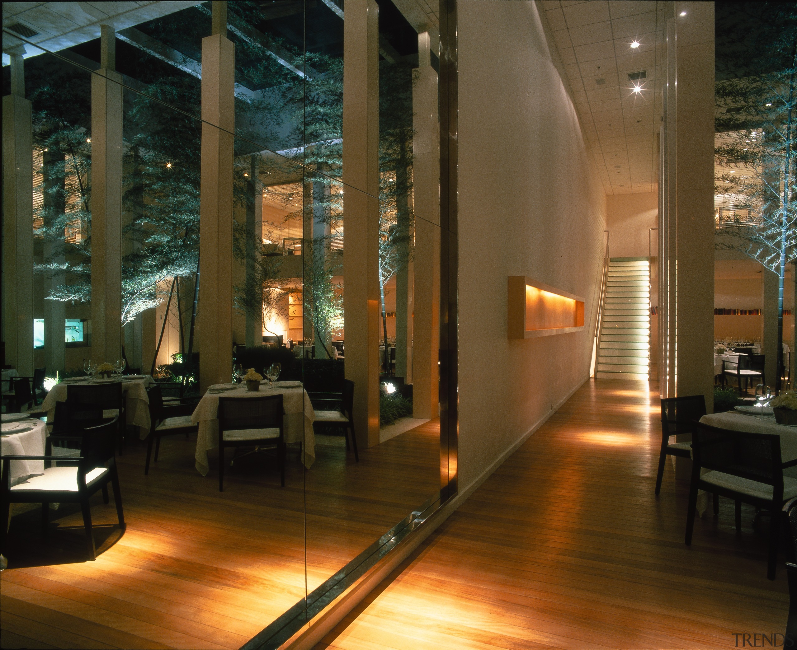 View of this hall within this hotel - ceiling, interior design, lighting, lobby, window, brown