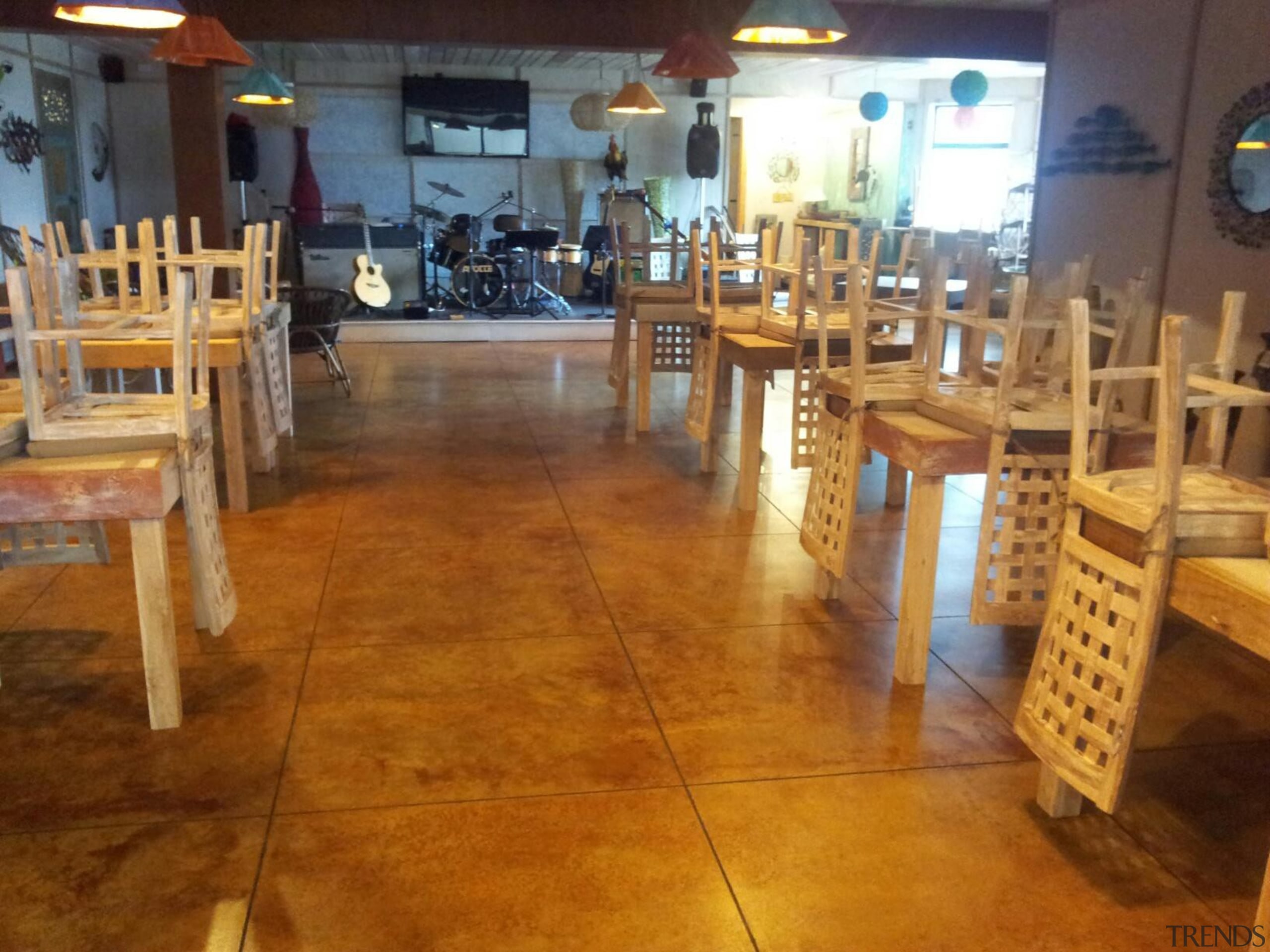 Chemical_stainFor more information visit the Permacolour website floor, flooring, furniture, hardwood, laminate flooring, table, wood, wood flooring, brown