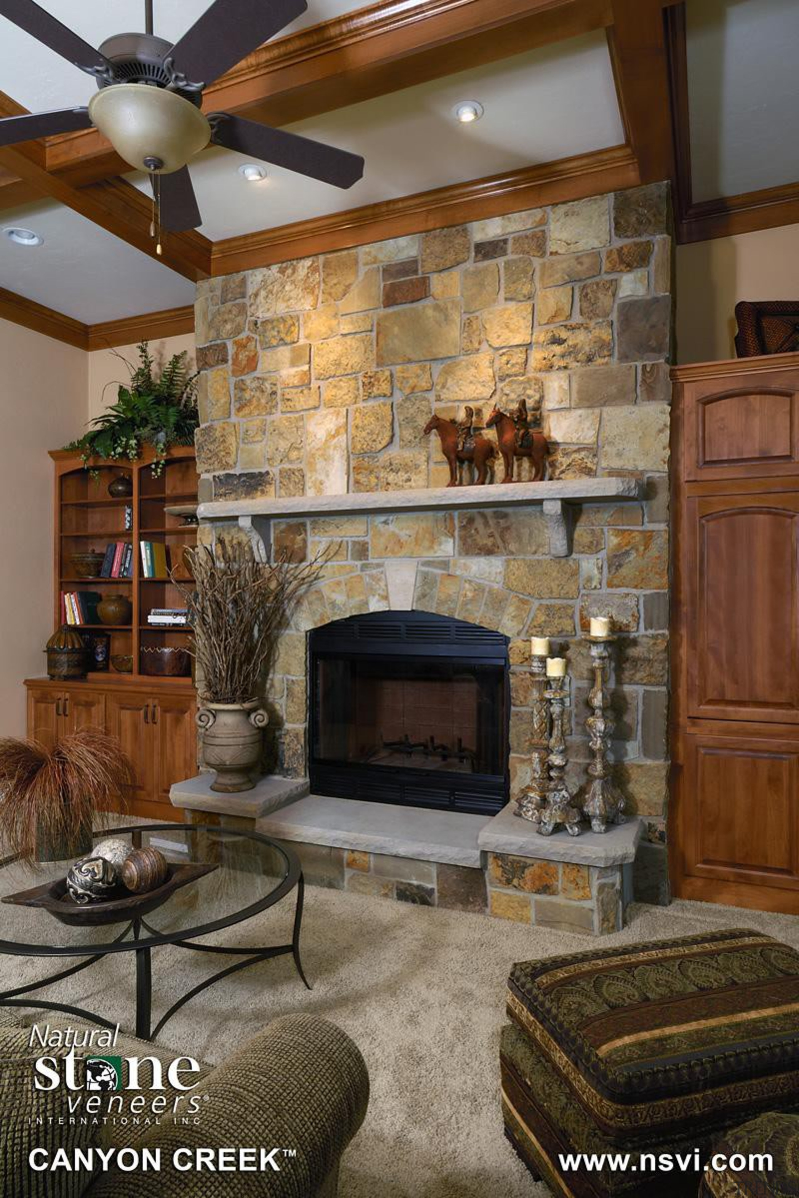 Biltmore Collection -Need to contact Natural Stone Veneers ceiling, fireplace, hearth, home, interior design, living room, lobby, real estate, room, brown