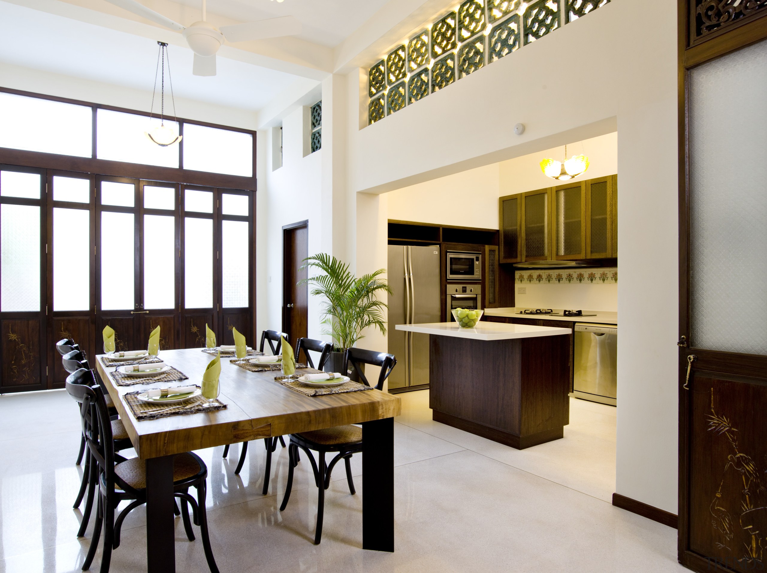 Dining area - Dining area - dining room dining room, interior design, real estate, room, white