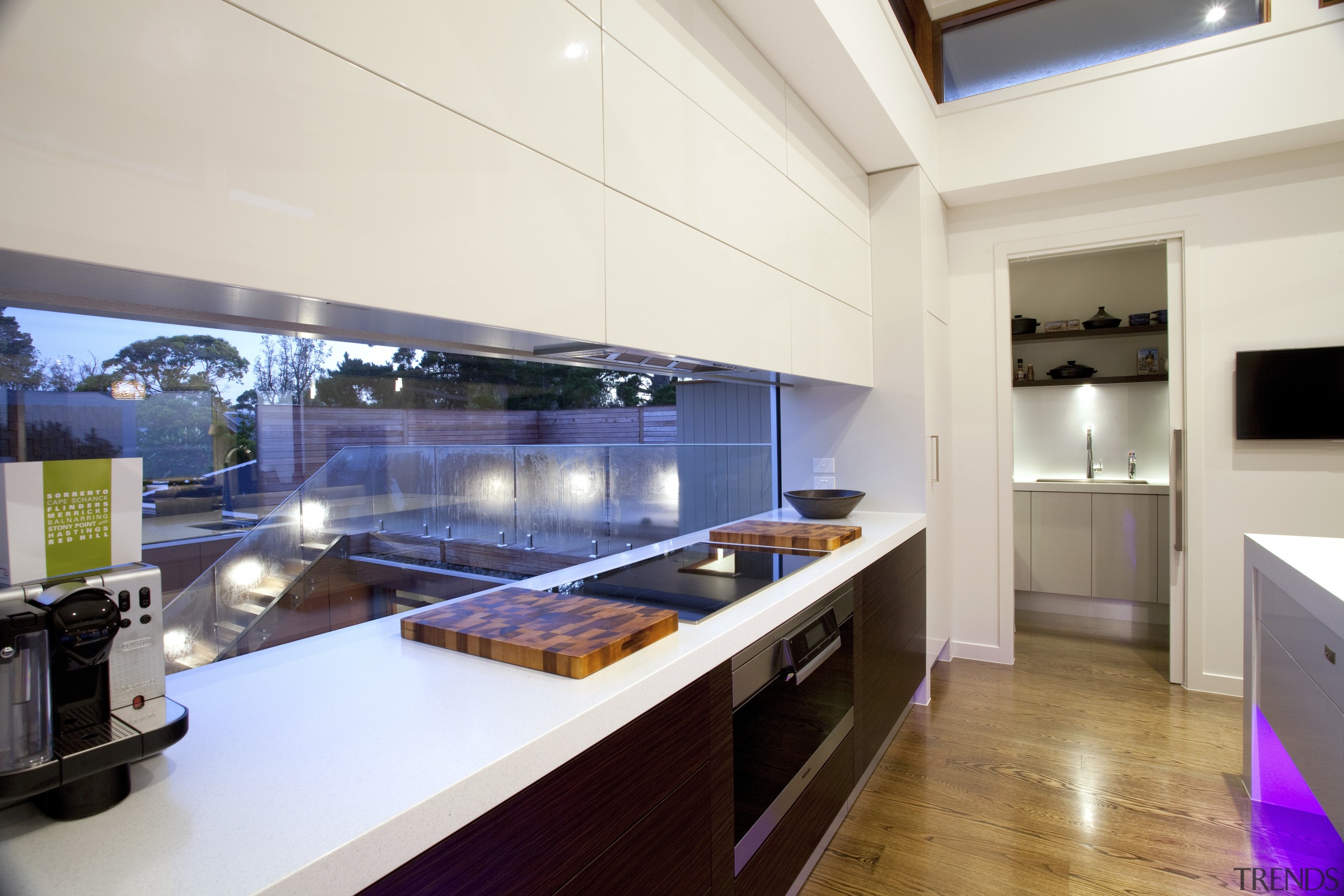 Graeme Alexander Homes project connects to its setting countertop, interior design, kitchen, real estate, white