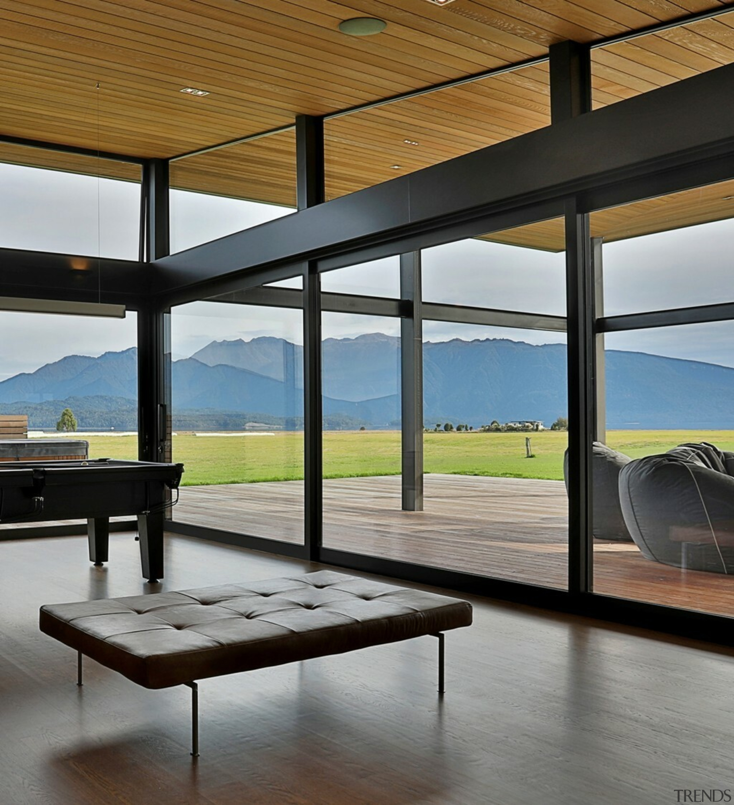 Every room in the home, including the games 