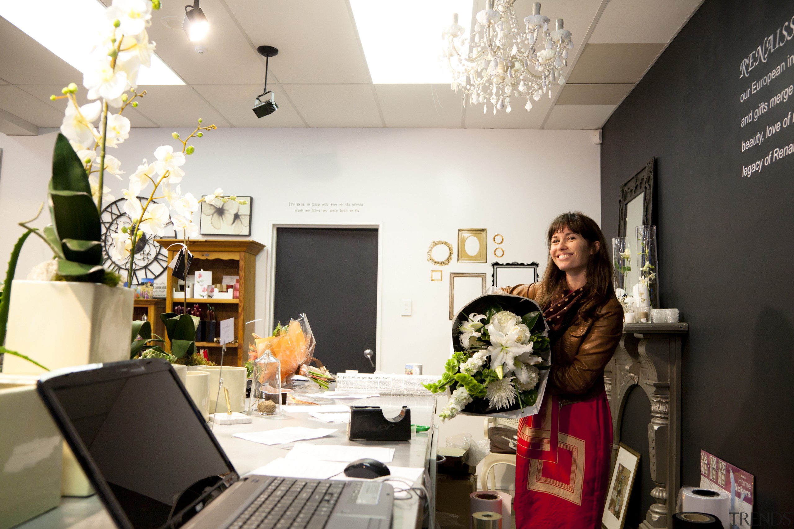 View the retail and office space at the flower, home, interior design, room, white, black