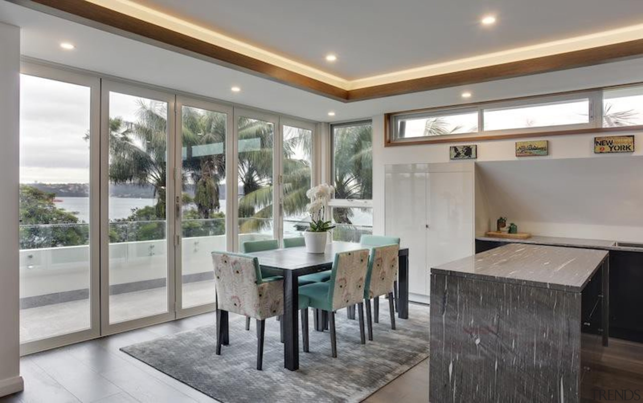 Australian Architect-Designed Renovation - Highly Commended – Studio countertop, house, interior design, property, real estate, window, gray