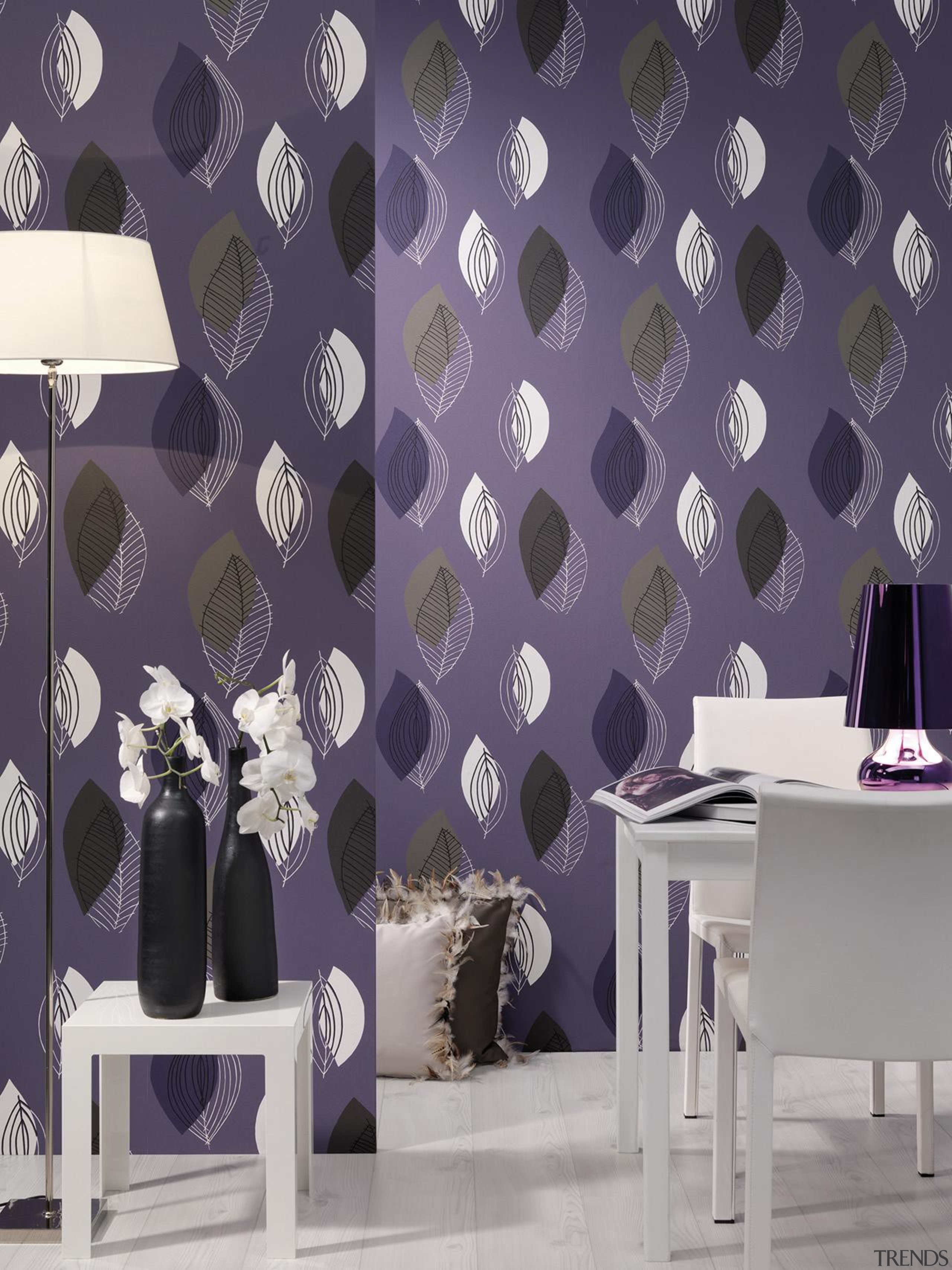 Modern Style Range - Modern Style Range - decor, design, interior design, product design, purple, wall, wallpaper, purple, gray