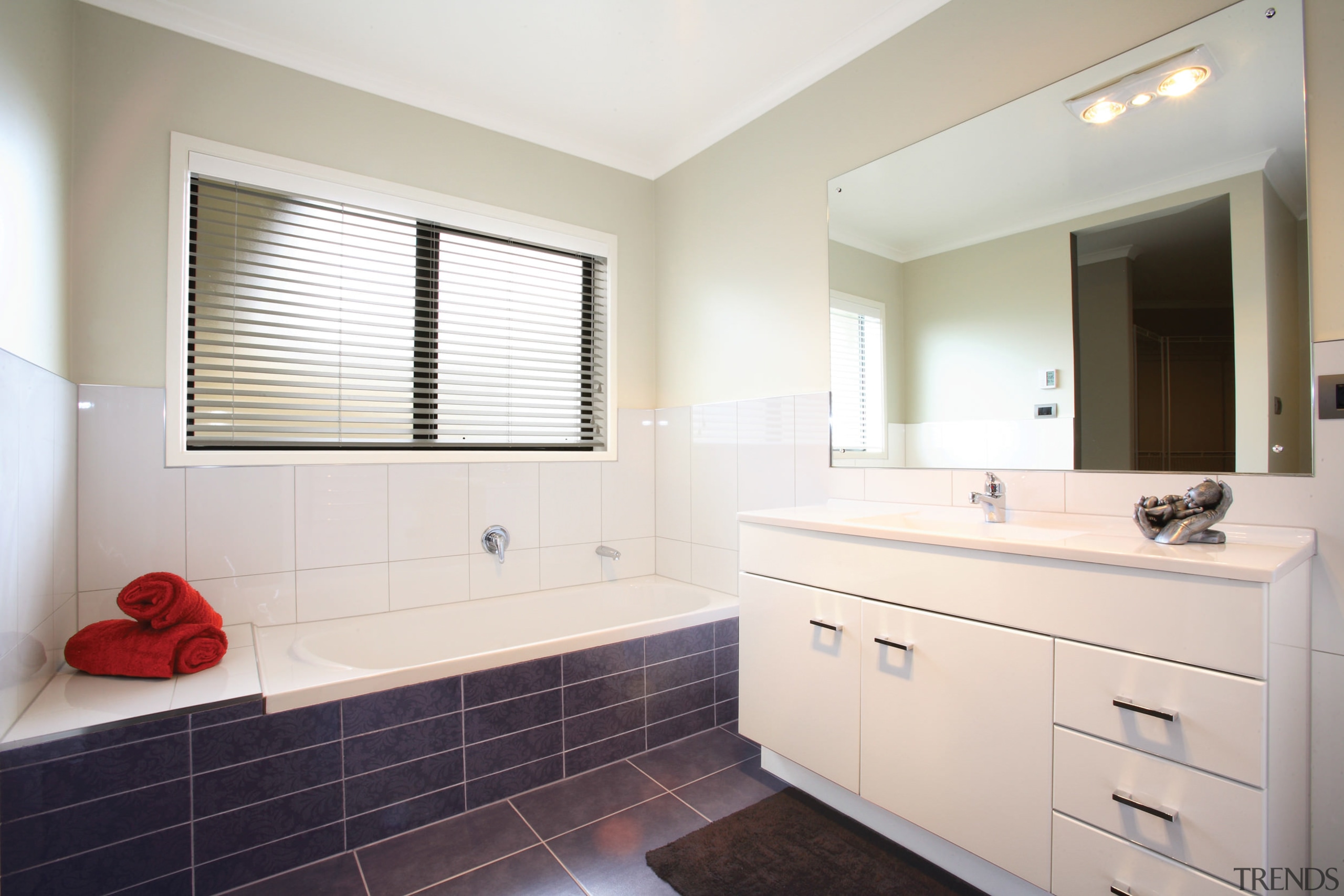 view of the bathroom of a house built bathroom, bathroom accessory, bathroom cabinet, home, interior design, property, real estate, room, sink, window, white