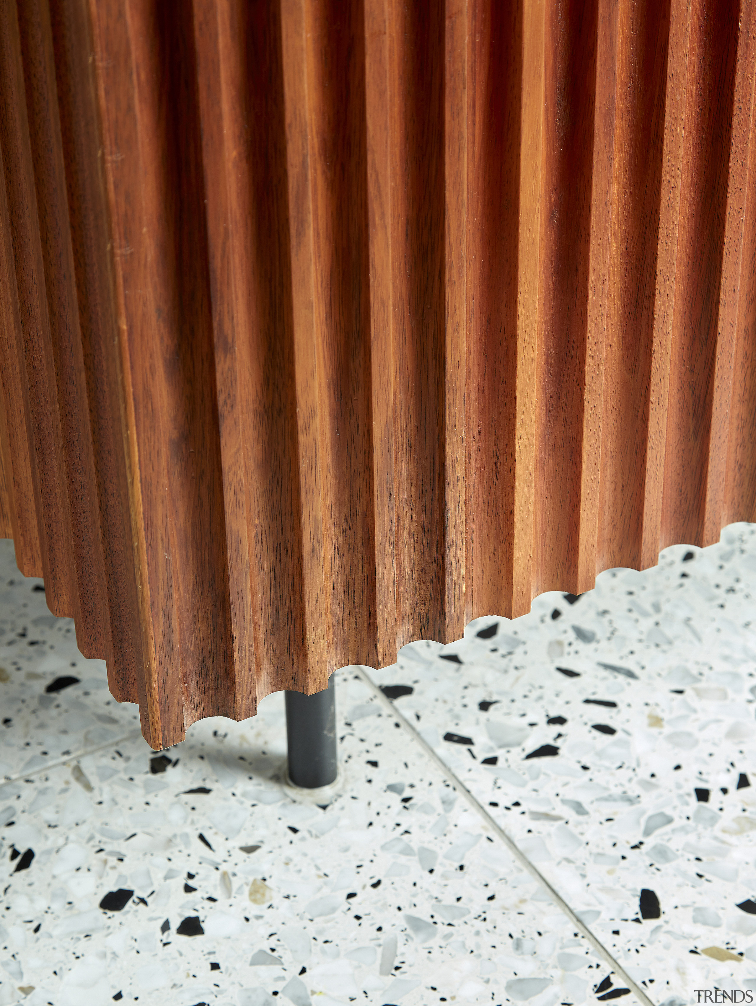 Timber was chosen to predominate in the design 