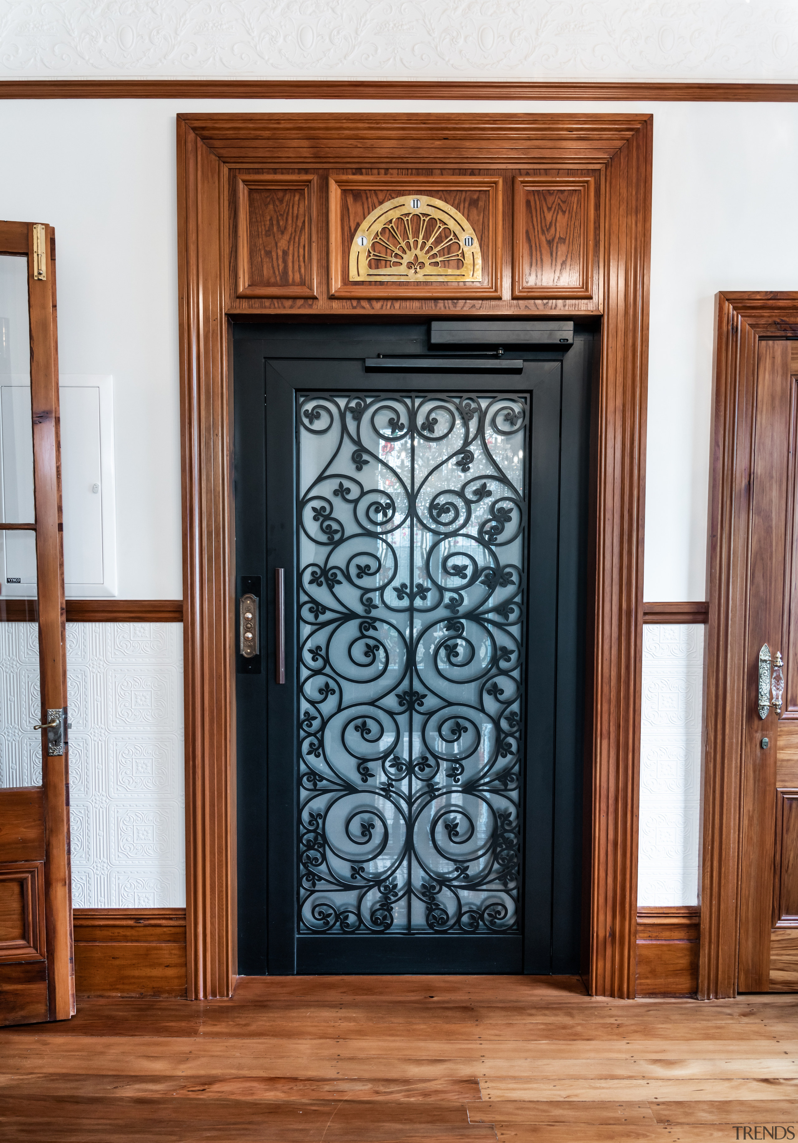 An elevator was added for accessibility to all 