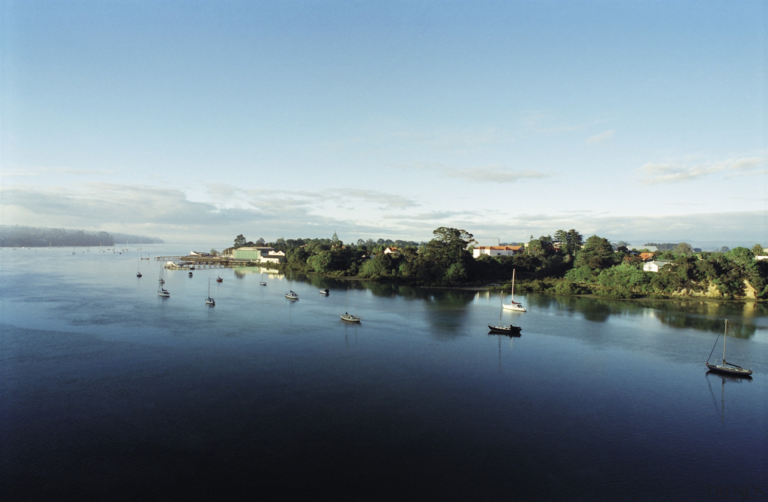 Hobsonville Point is an idyllic setting for homeowners bank, bay, body of water, calm, coast, horizon, lake, lake district, loch, morning, reflection, reservoir, river, sea, shore, sky, water, water resources, waterway, wetland, white, black, teal