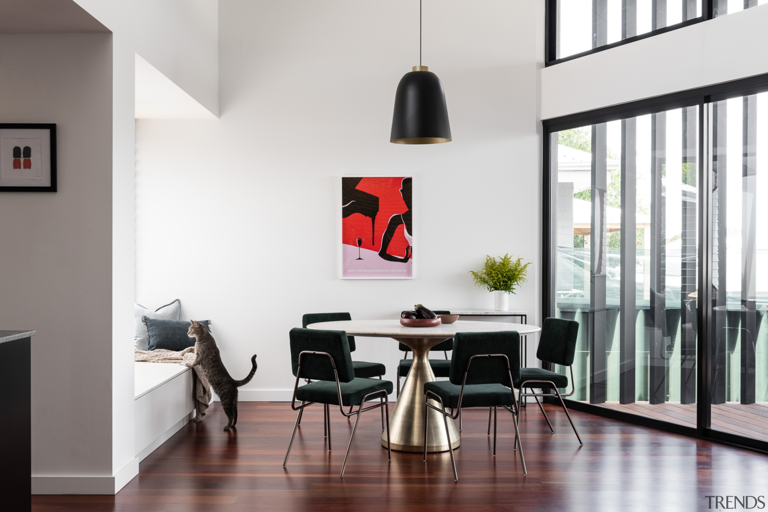 Operable glazing and clerestory windows draw northern light 