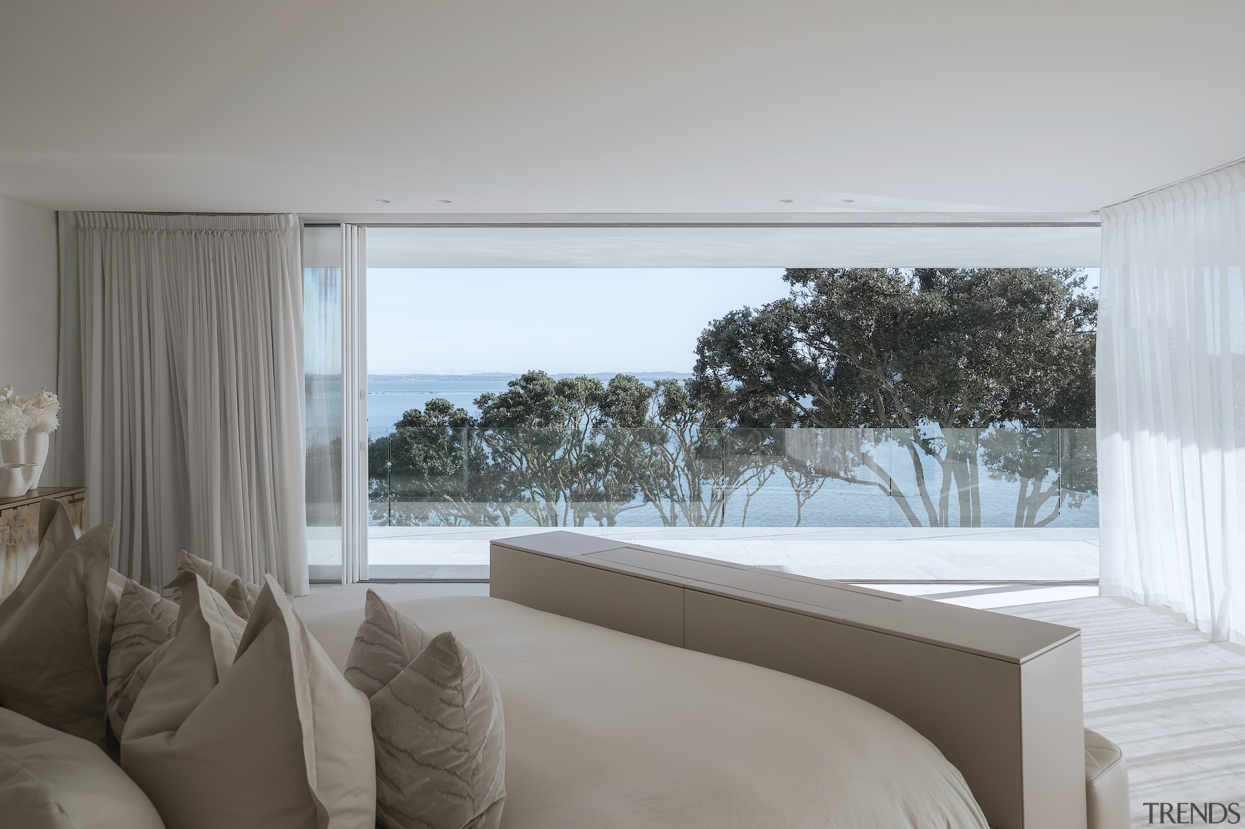 The concealed television might not get much use 