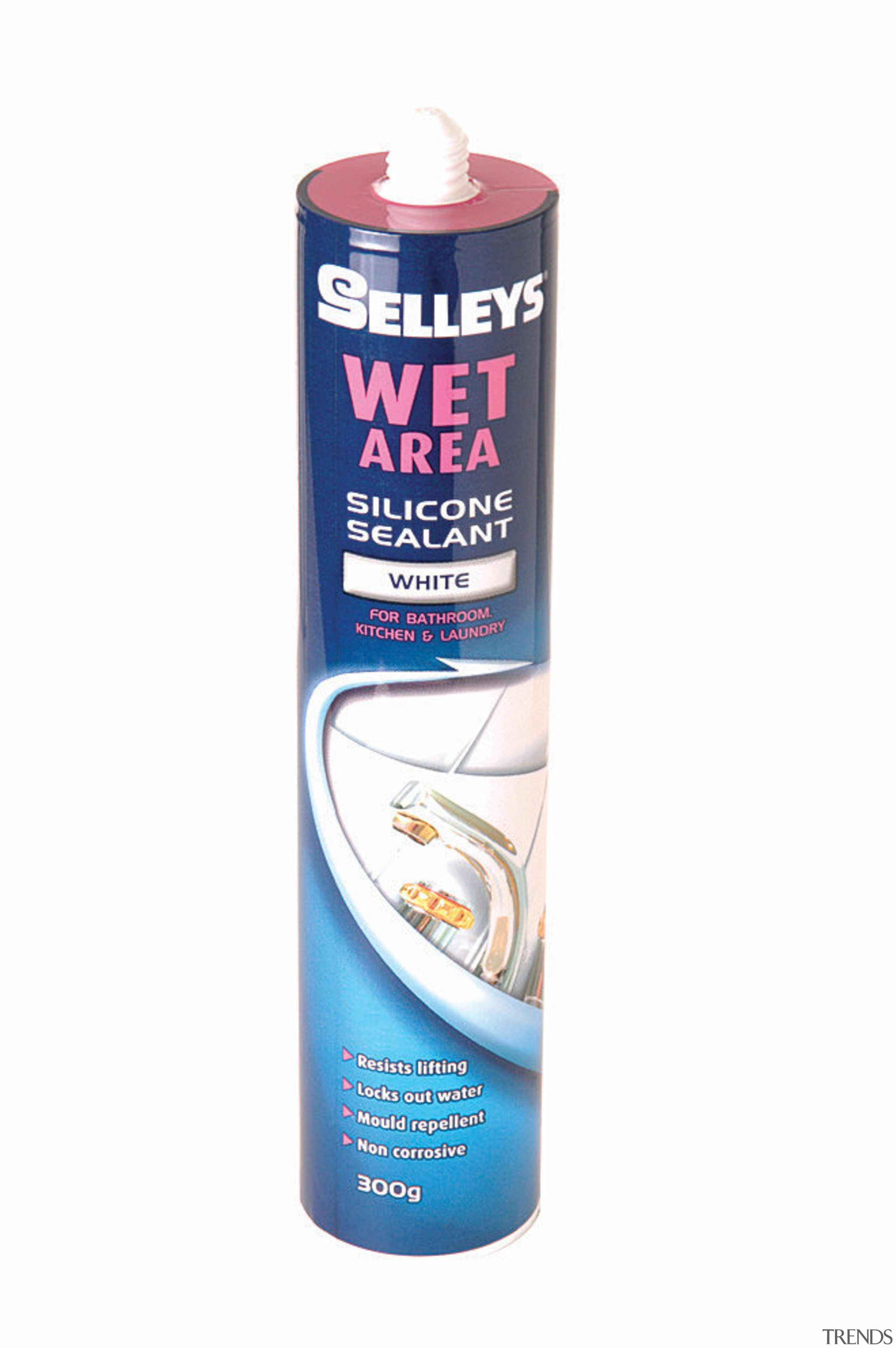 view of the selleys wet area product - product, spray, white