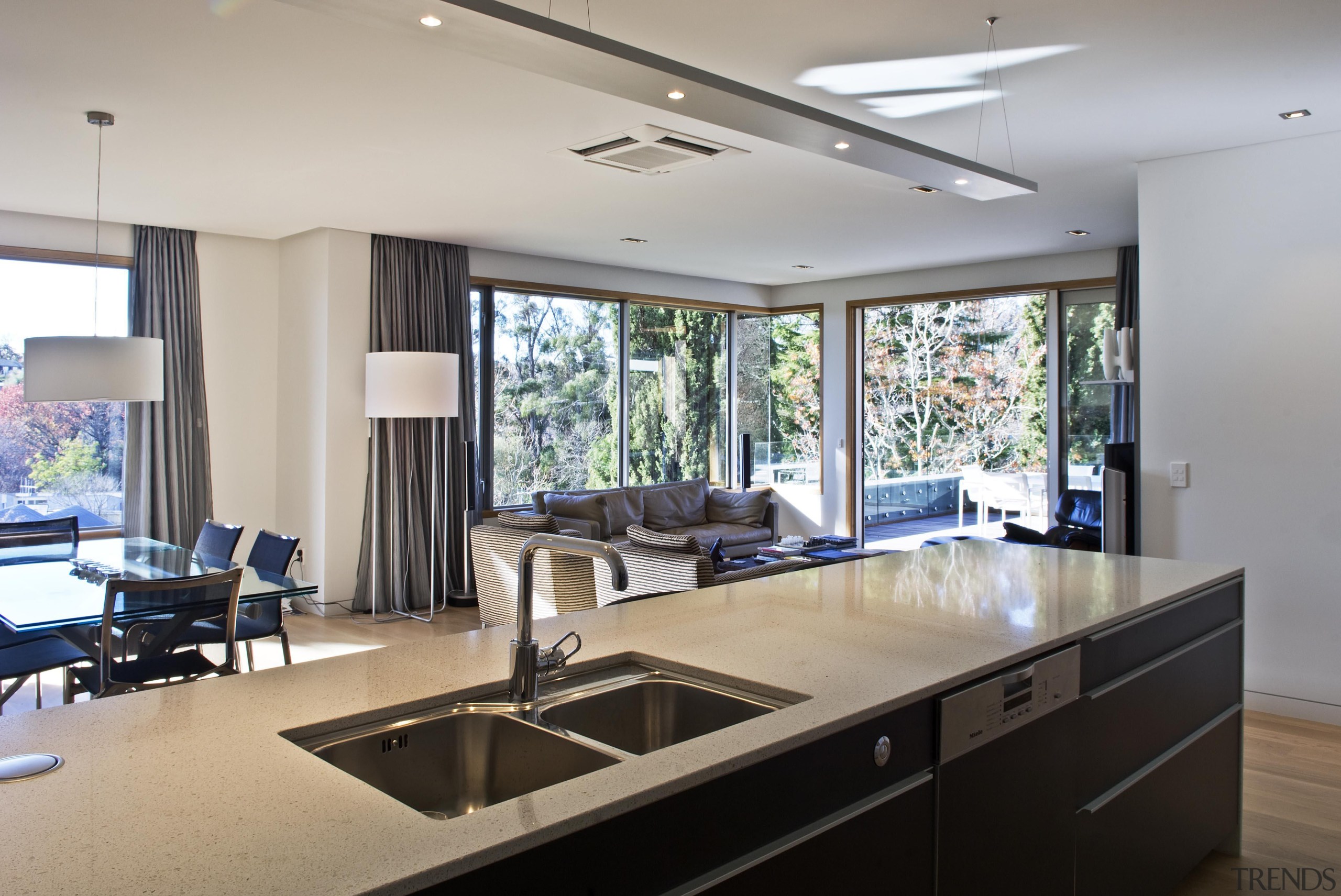 New Zealand Apartment Kitchen Designer of the Year countertop, interior design, kitchen, property, real estate, window, gray
