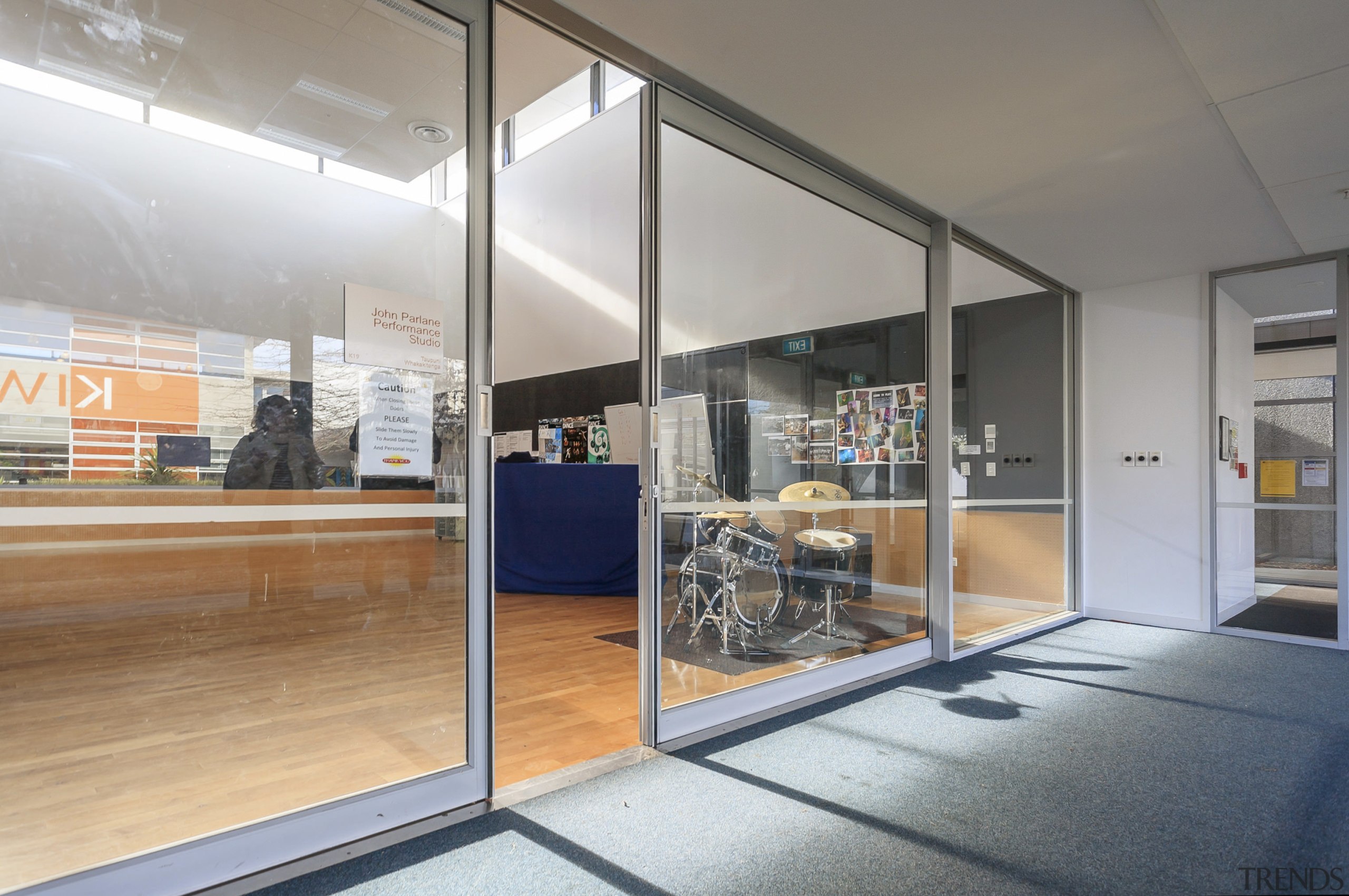 Express Aluminium Ltd designed, fabricated and delivered aluminium door, glass, interior design, real estate, window, gray