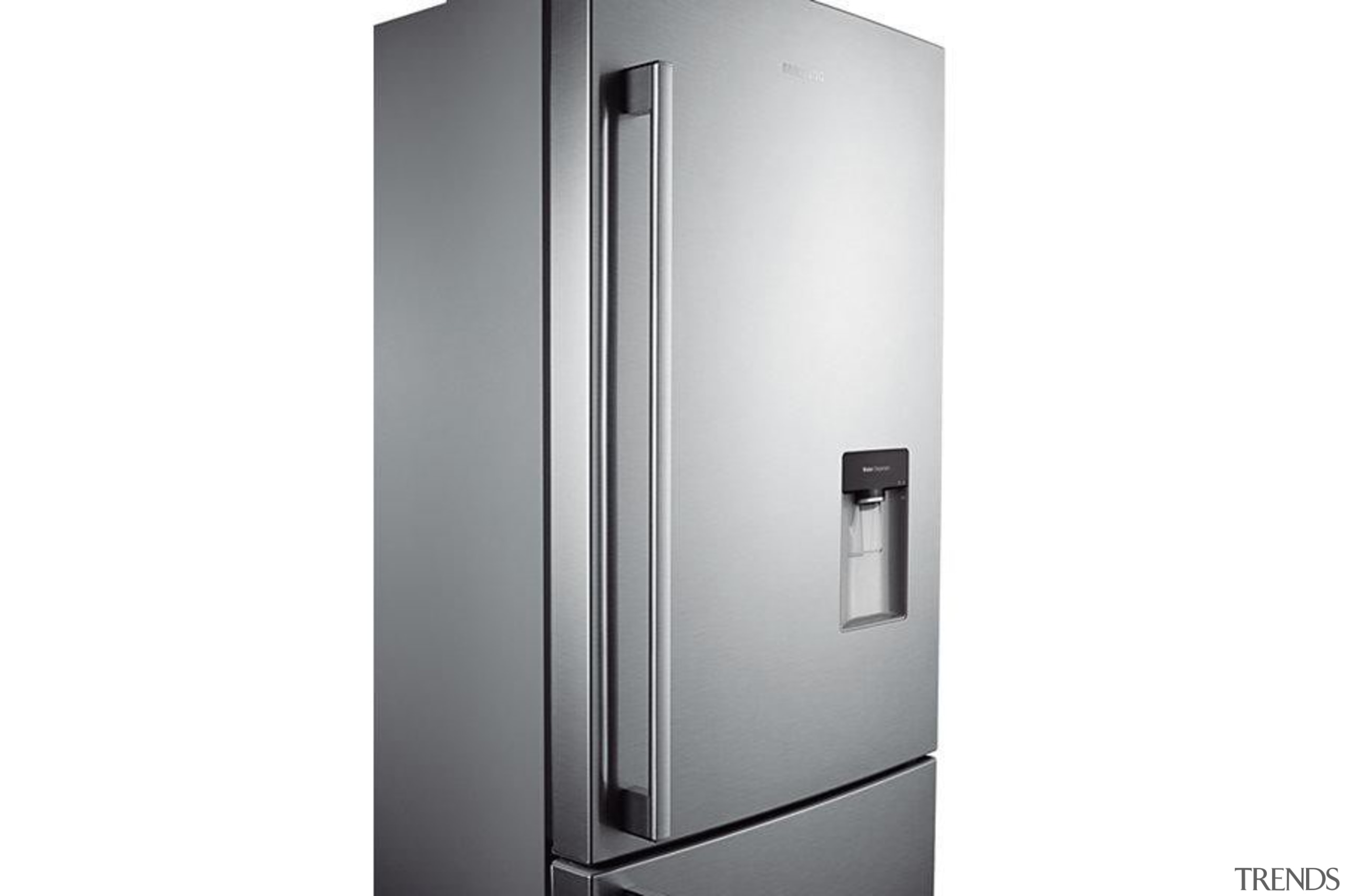 Refrigerator- Bottom Mount SRL448DLSThe Barosa Series refrigerator comes home appliance, kitchen appliance, major appliance, product, product design, refrigerator, white