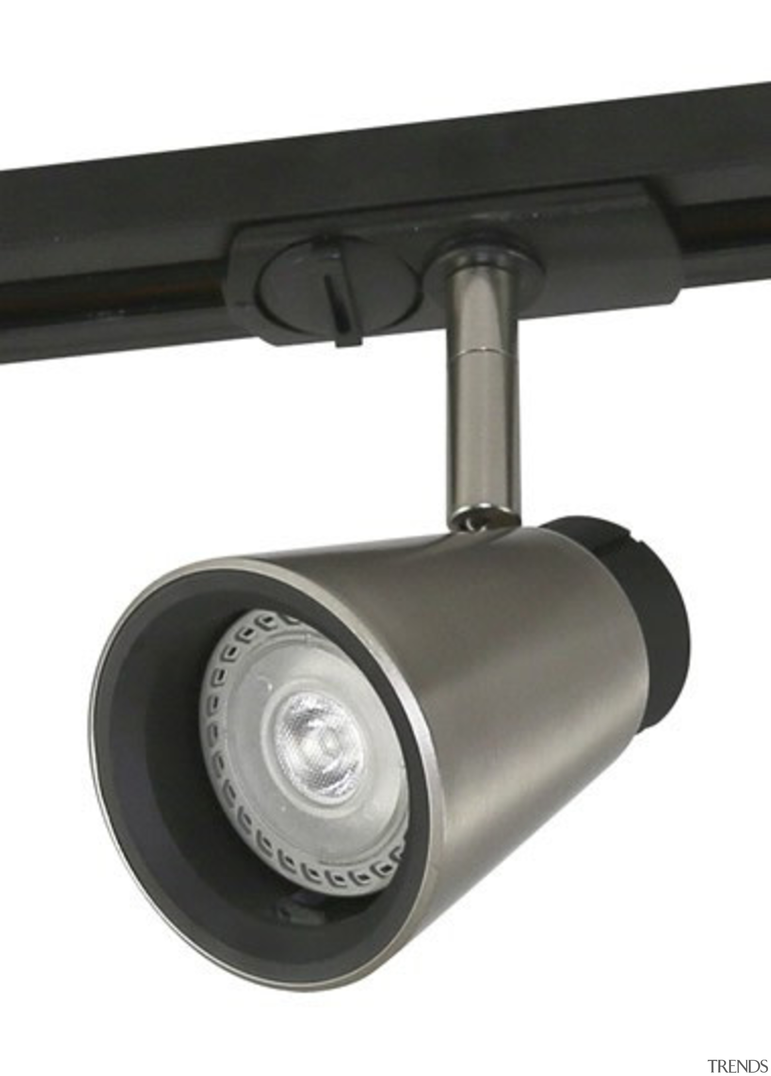 FeaturesThe Zoom track spotlight is an innovative minimalist hardware, lighting, product design, white, black