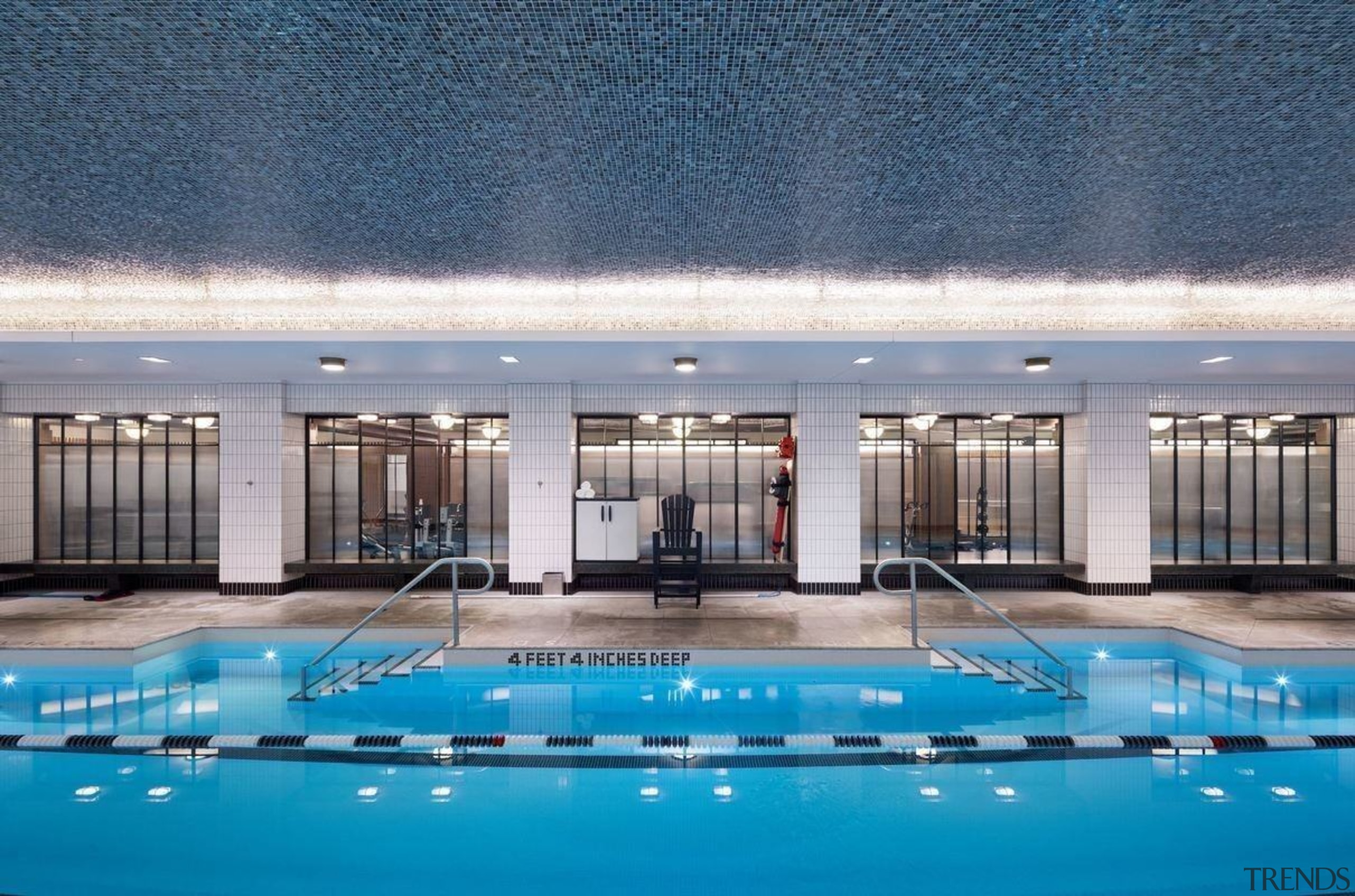 Jon Bon Jovi's new apartment in NYC – condominium, estate, leisure, leisure centre, property, real estate, resort, resort town, swimming pool, water, teal, gray