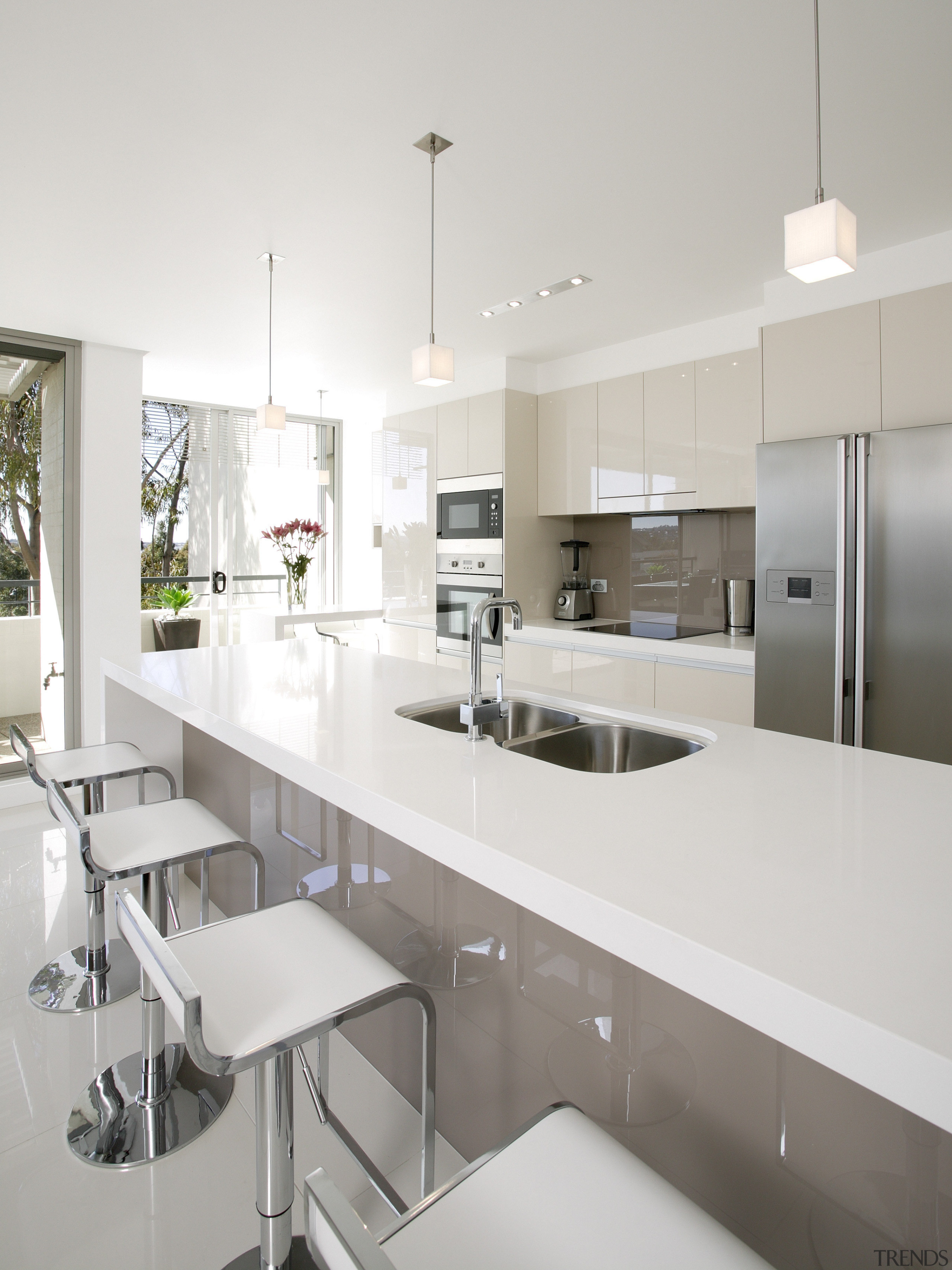 Image of kitchen designed by DesignLine which has architecture, countertop, interior design, kitchen, product design, white