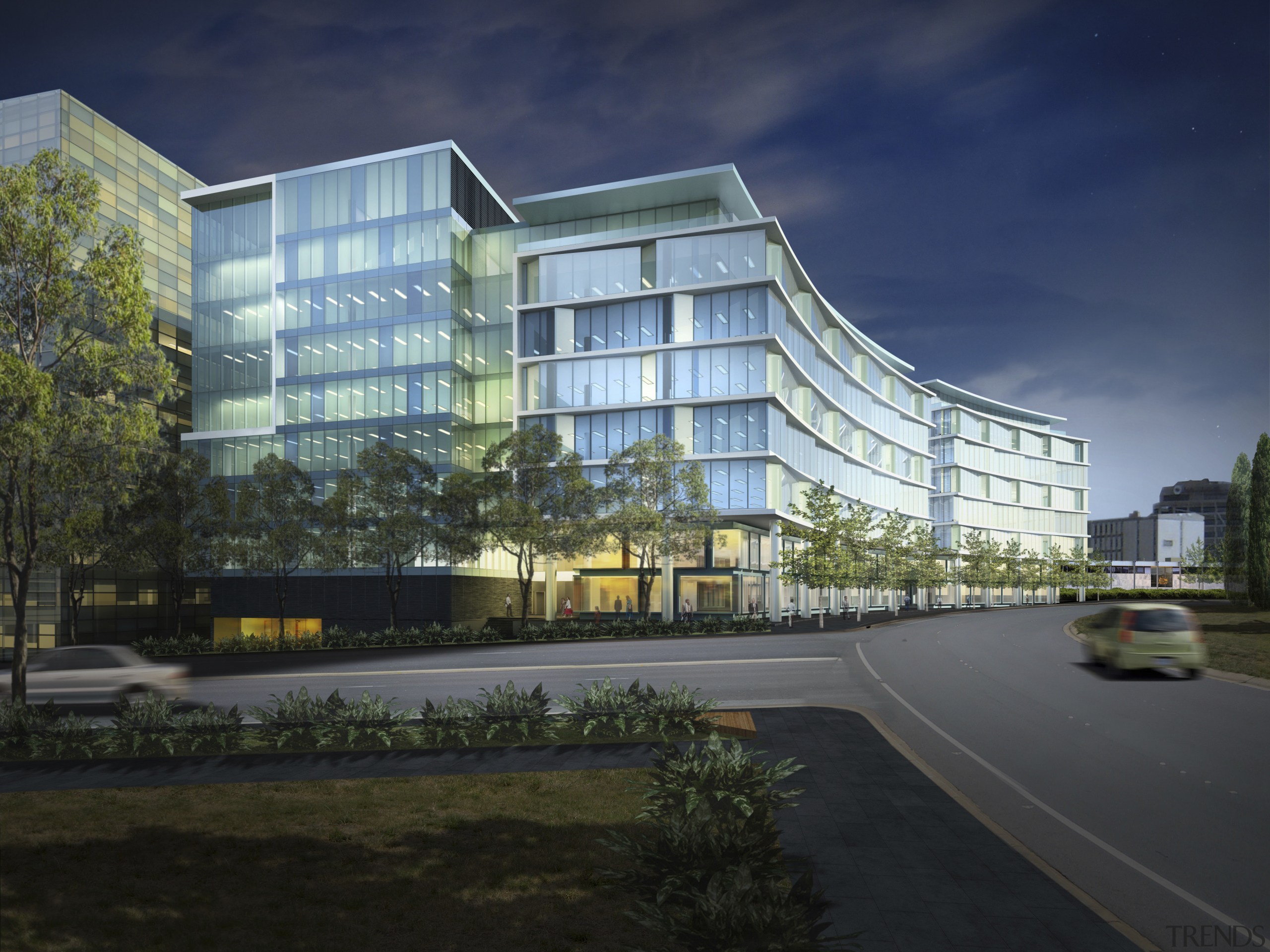 Artist's impression of the new Section 63 project apartment, architecture, building, commercial building, condominium, corporate headquarters, facade, headquarters, metropolis, metropolitan area, mixed use, neighbourhood, real estate, residential area, sky, urban design, black, blue