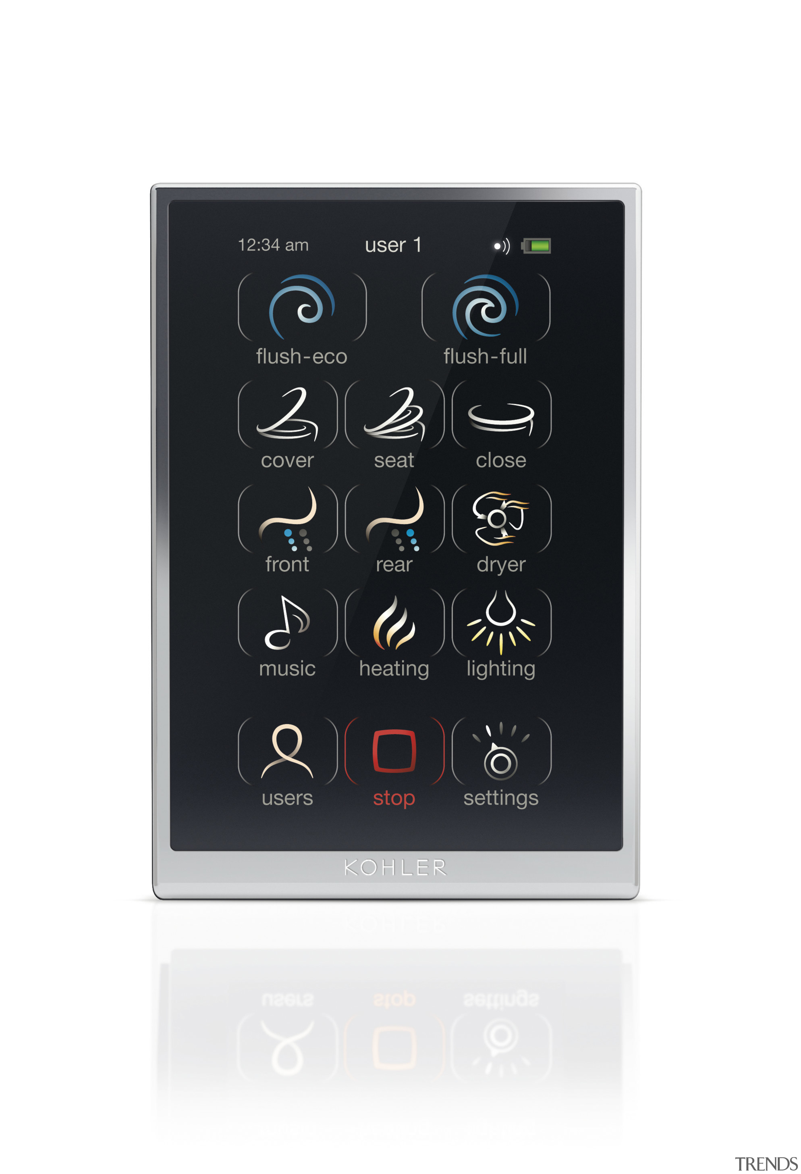 Home automation panel. - Home automation panel. - electronics, hardware, multimedia, product design, technology, white, black