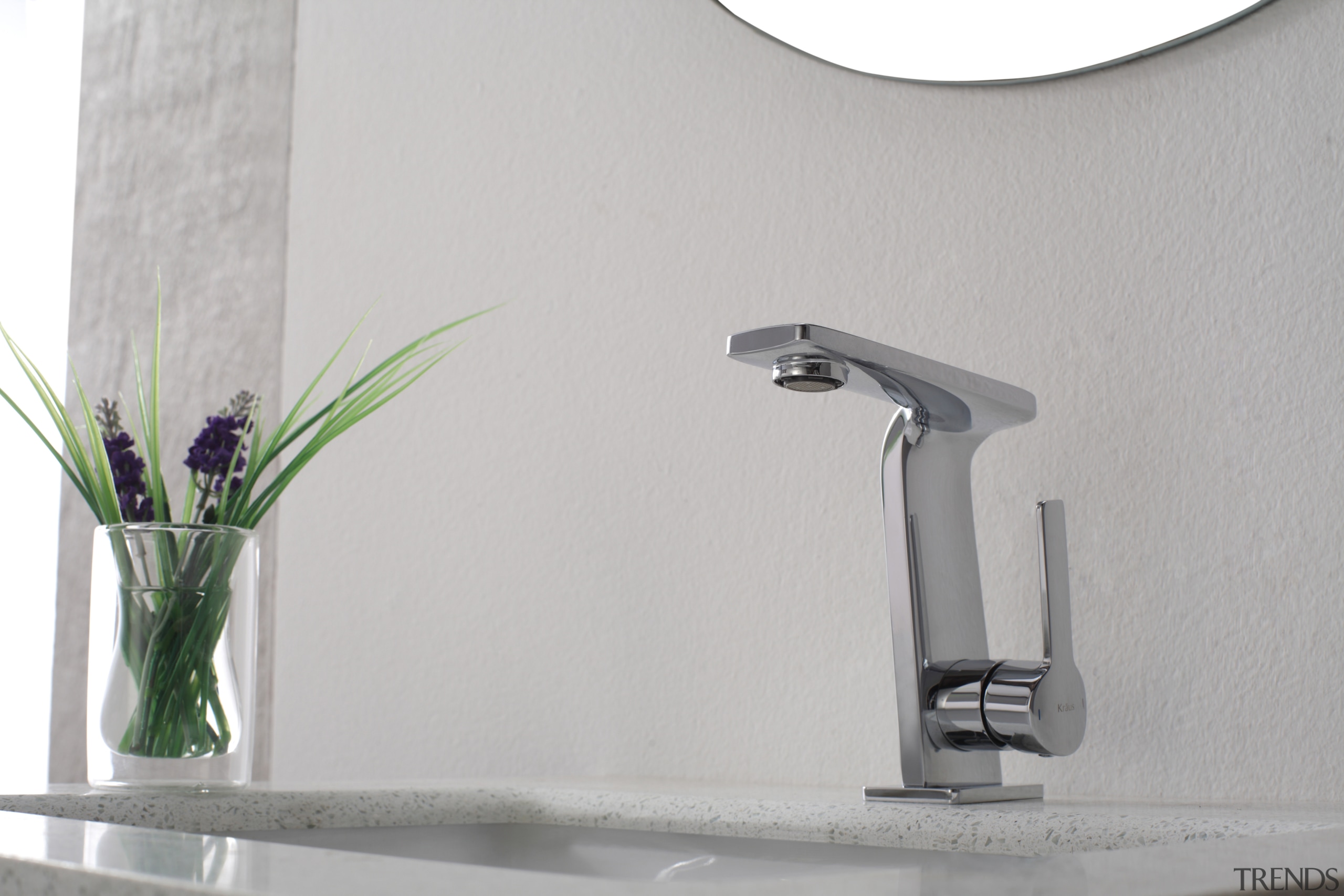 Kraus Novus faucet in polished chrome from the plumbing fixture, product design, tap, gray