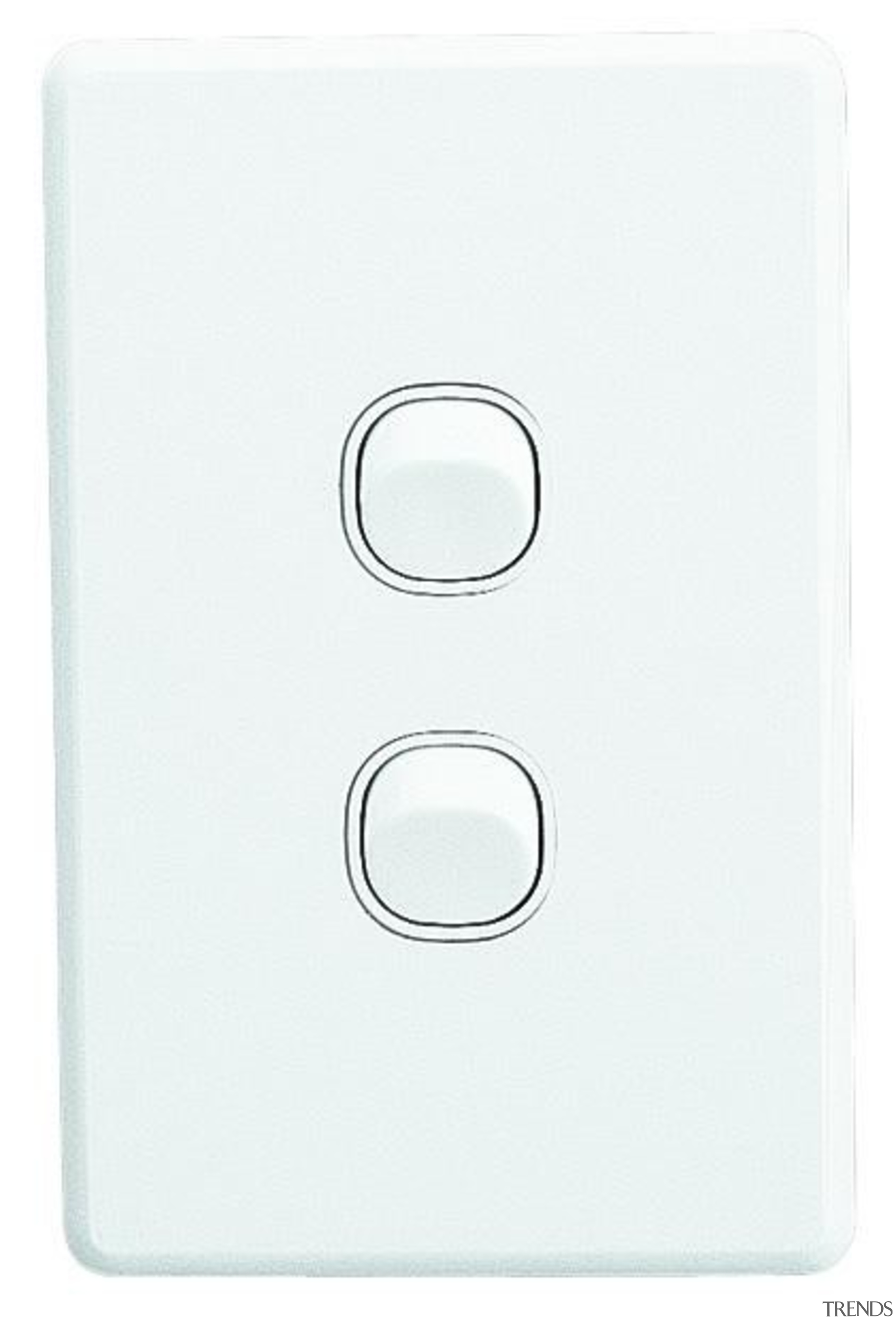 Classic C2000 Series double switch White - C2032V light switch, product, white