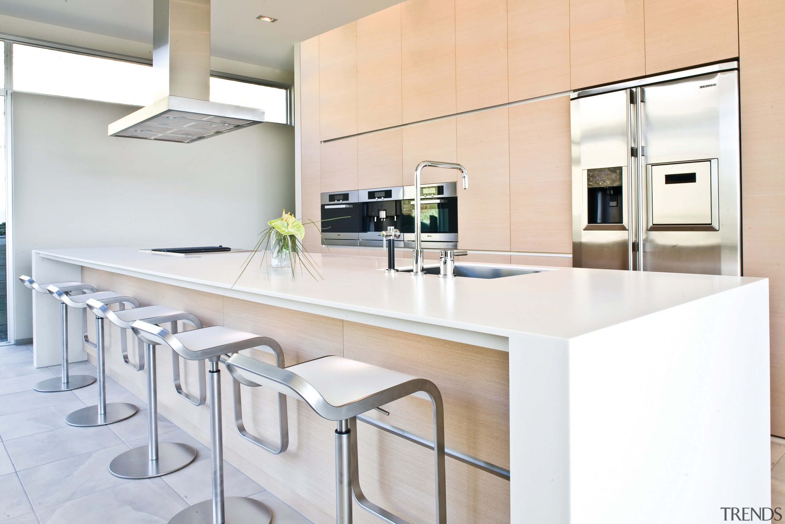 View of a kitchen designed by NKBA designer countertop, interior design, kitchen, product design, real estate, white