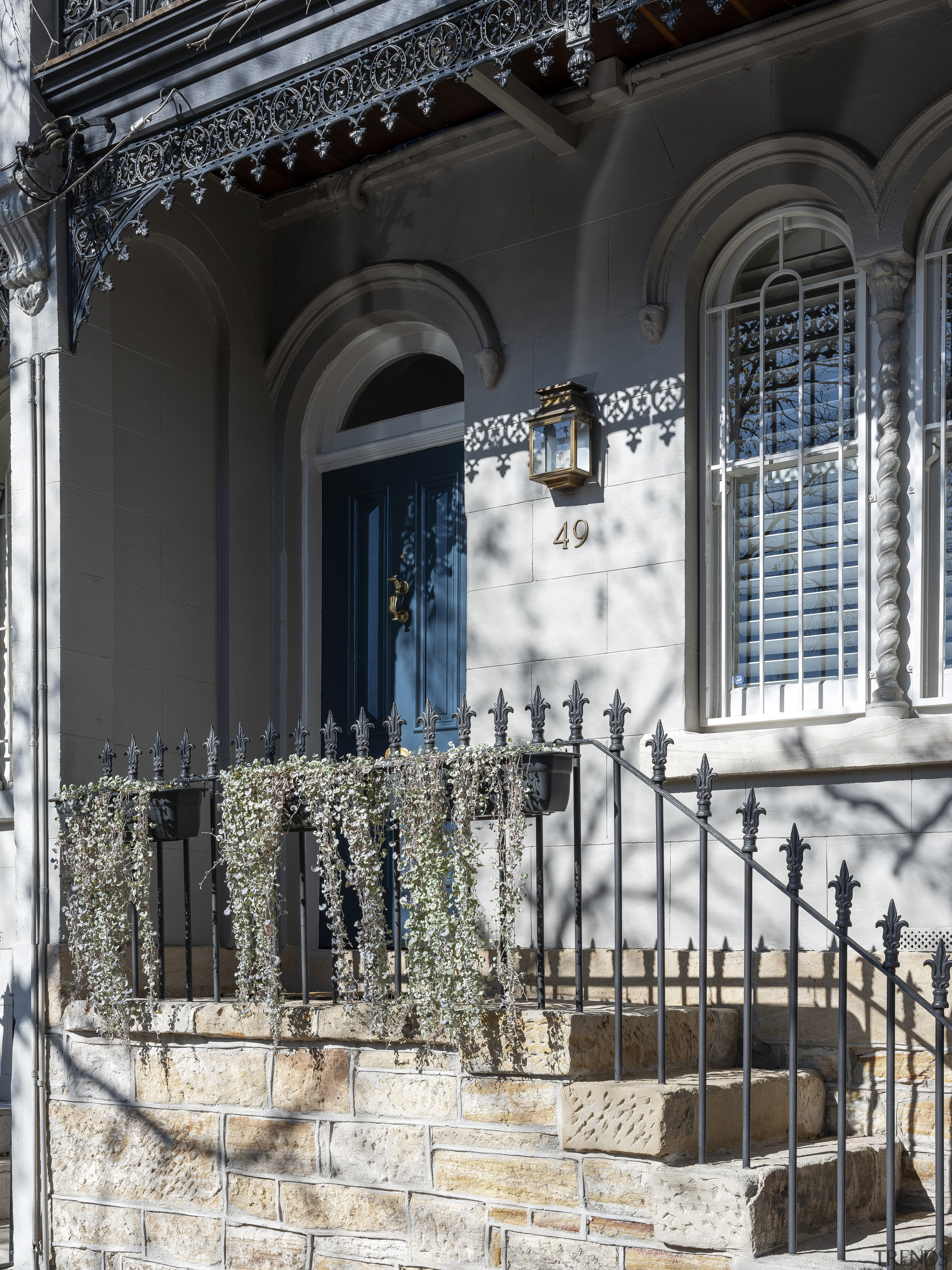 ​​​​​​​These traditional sandstone steps were brought back into 
