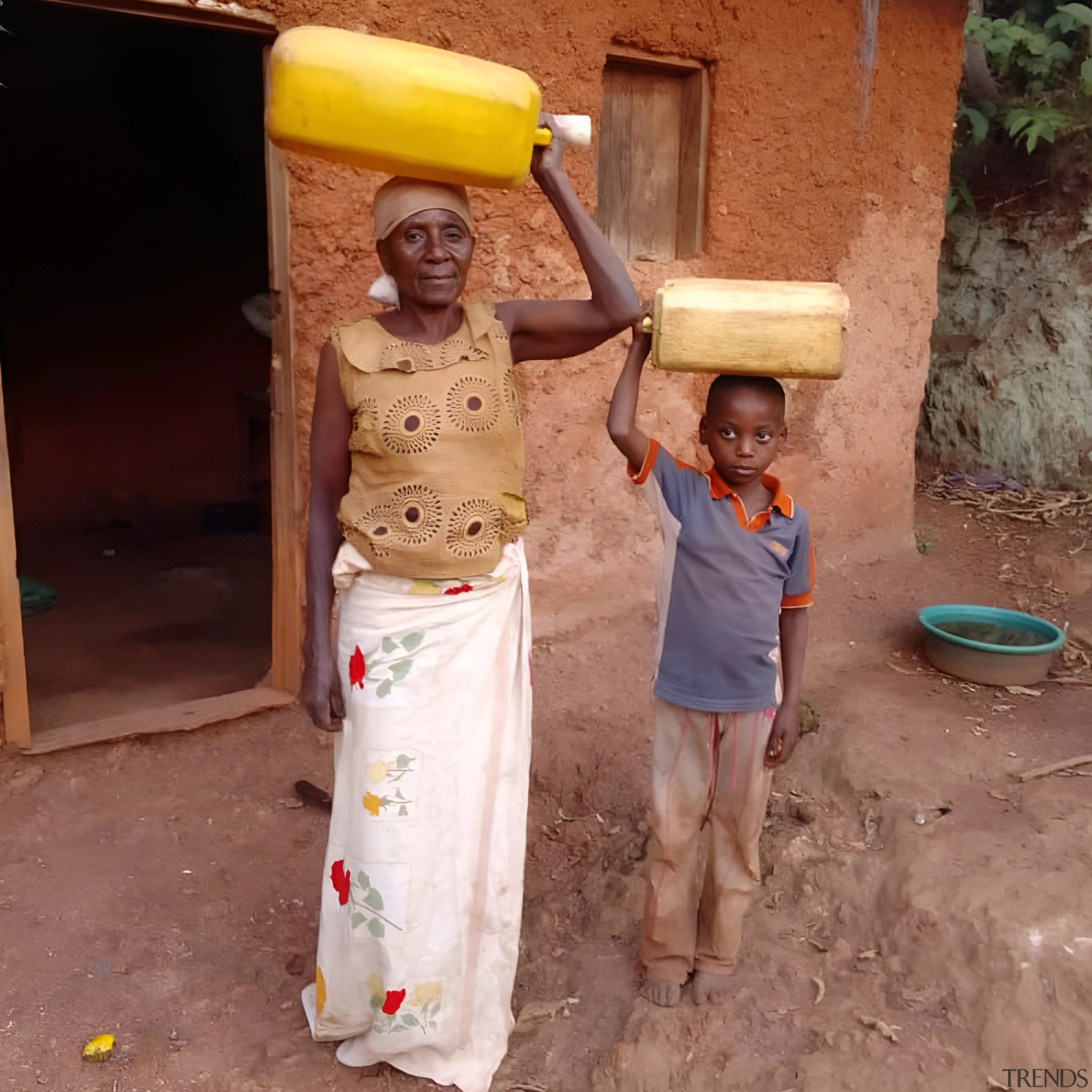 Topista Tibenderana . - Rainwater tanks for Uganda 