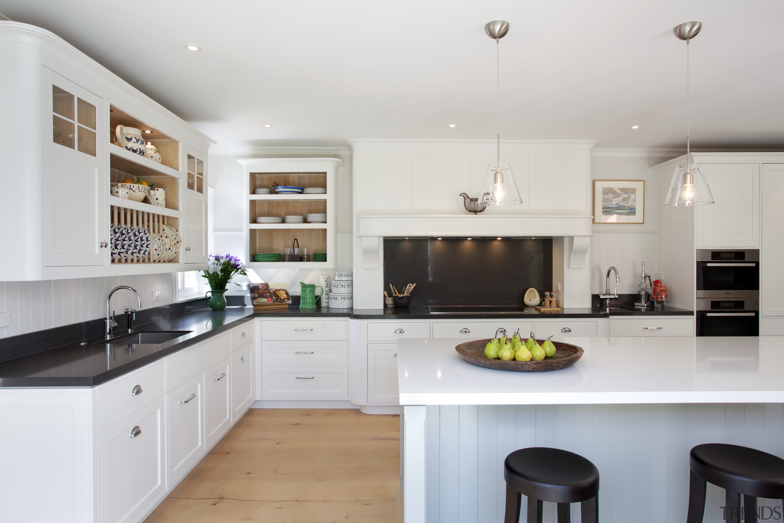 The hob area is the centrepiece of this cabinetry, countertop, cuisine classique, home, interior design, kitchen, property, real estate, room, gray, white