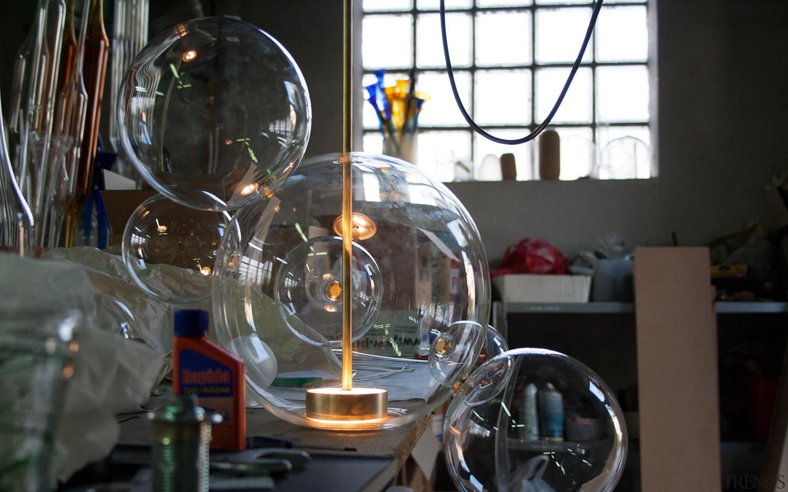 Wanting to crystallise the fleeting beauty of a glass, black