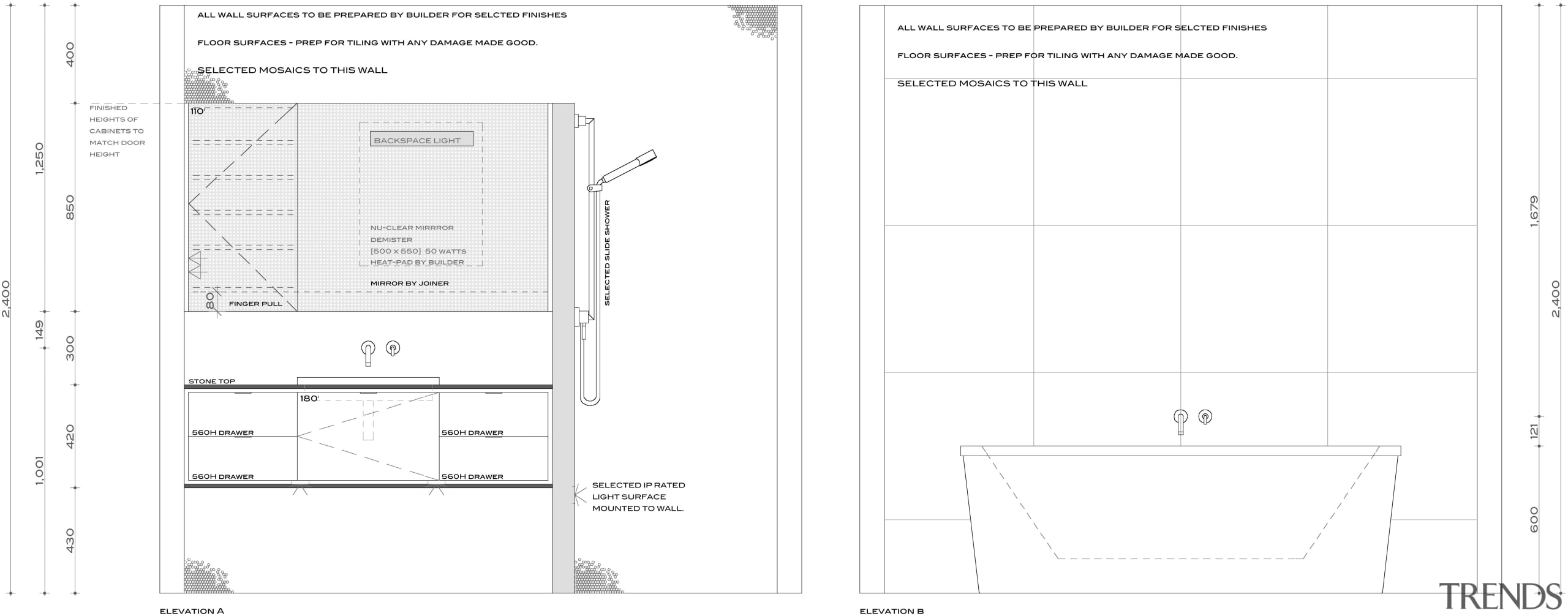 Plan for Davinia Sutton bathroom remodel - Plan angle, area, design, diagram, font, line, product, product design, text, white