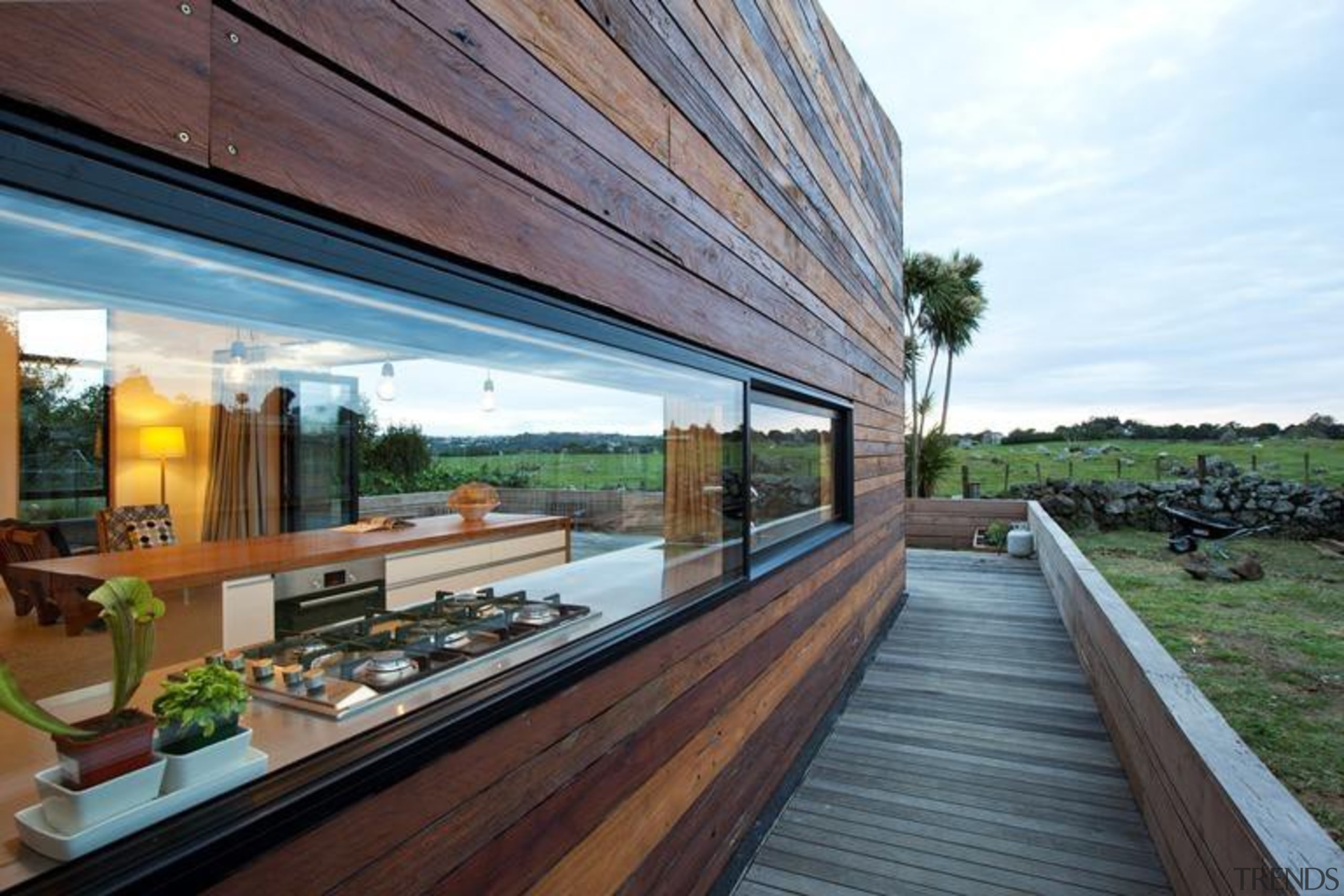 recycled timber cladding - recycled timber cladding - architecture, house, real estate, roof, gray
