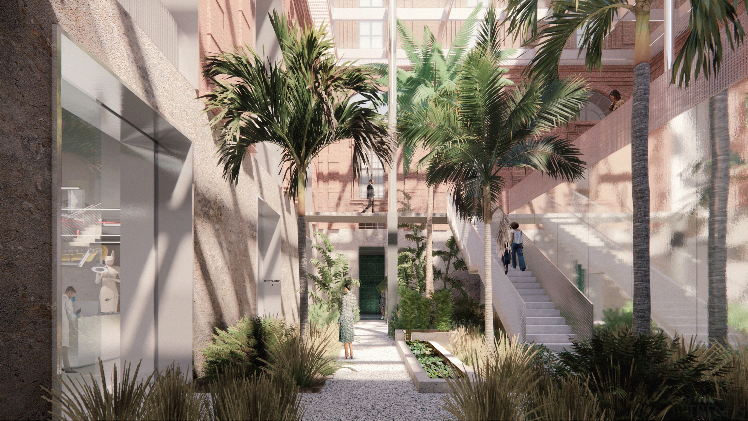 The Egyptian Garden – © OMA  - Unwrapping 