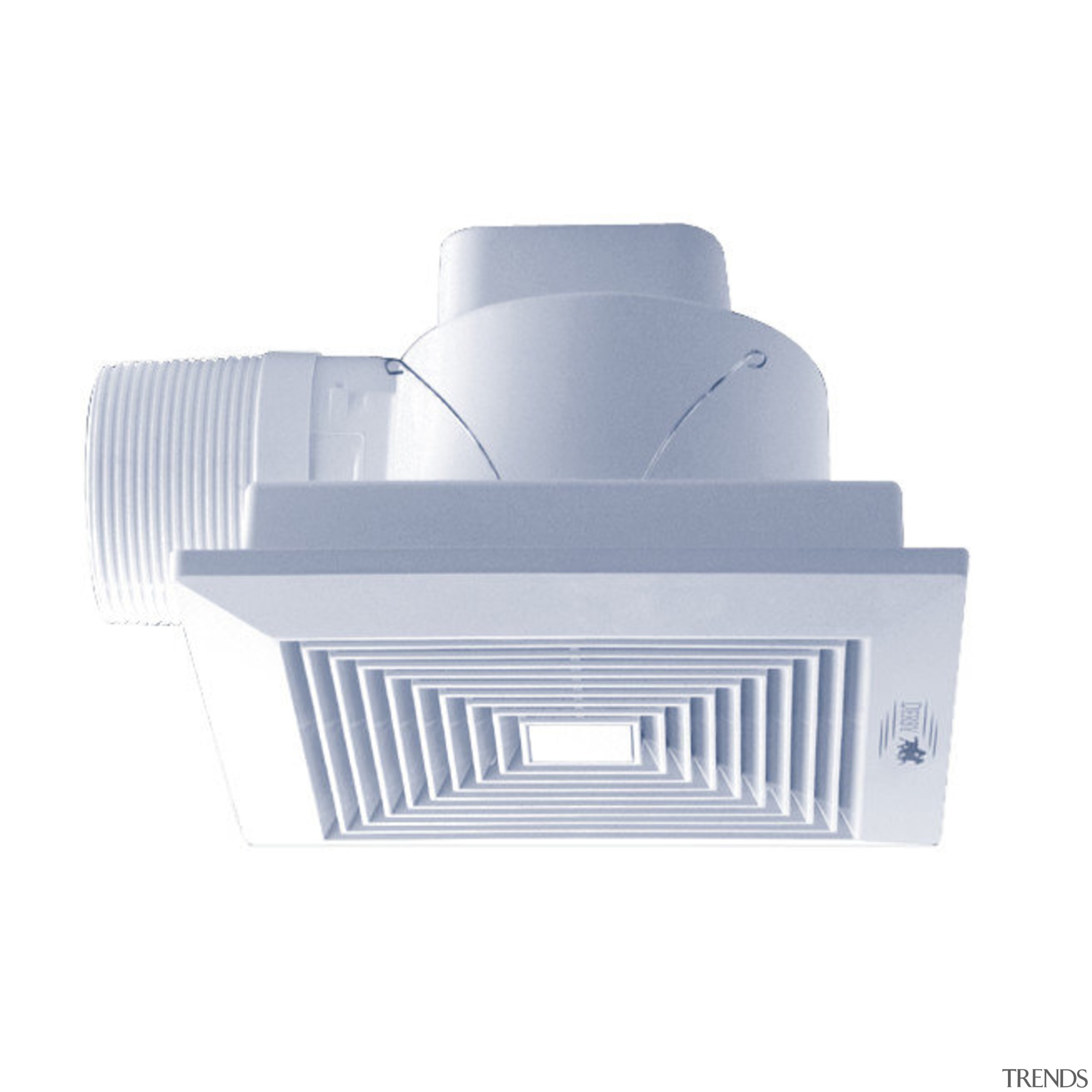 View of the ventilation products by Smooth Air product, product design, white, gray