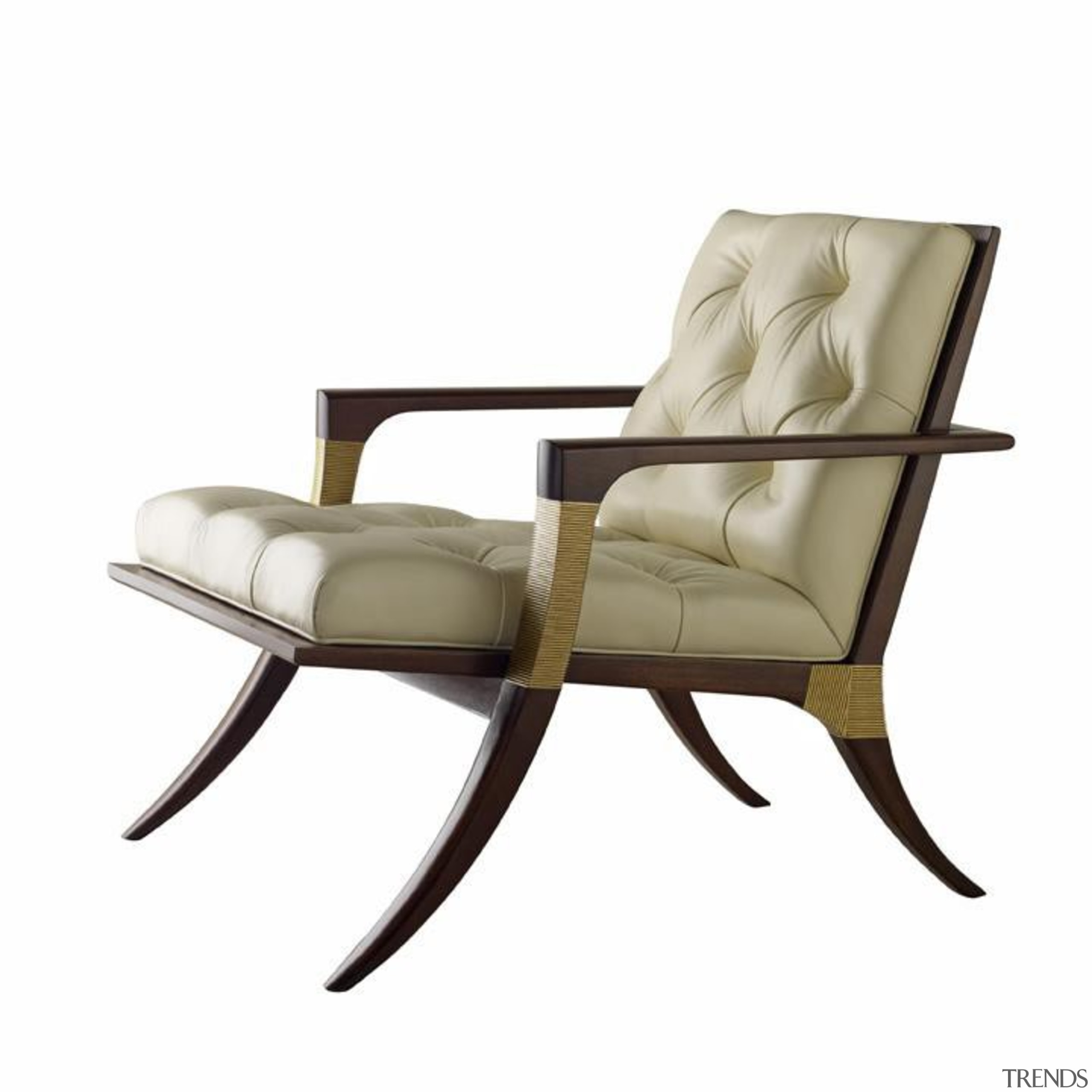 "Upholstery helps set the foundation for how a armrest, chair, furniture, product design, white