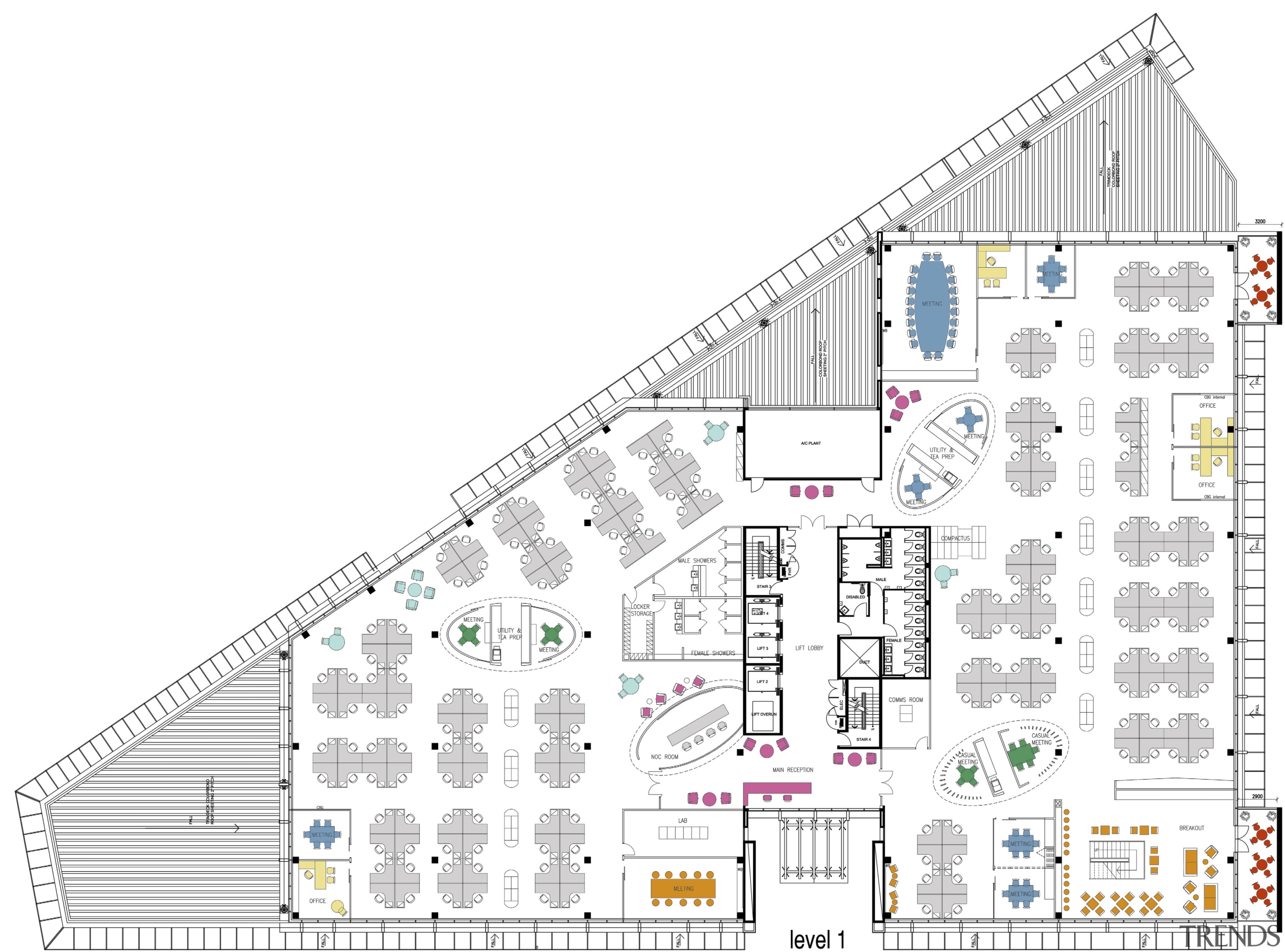 Here is a view of the newly renovated architecture, area, diagram, elevation, floor plan, line, plan, residential area, structure, urban design, white