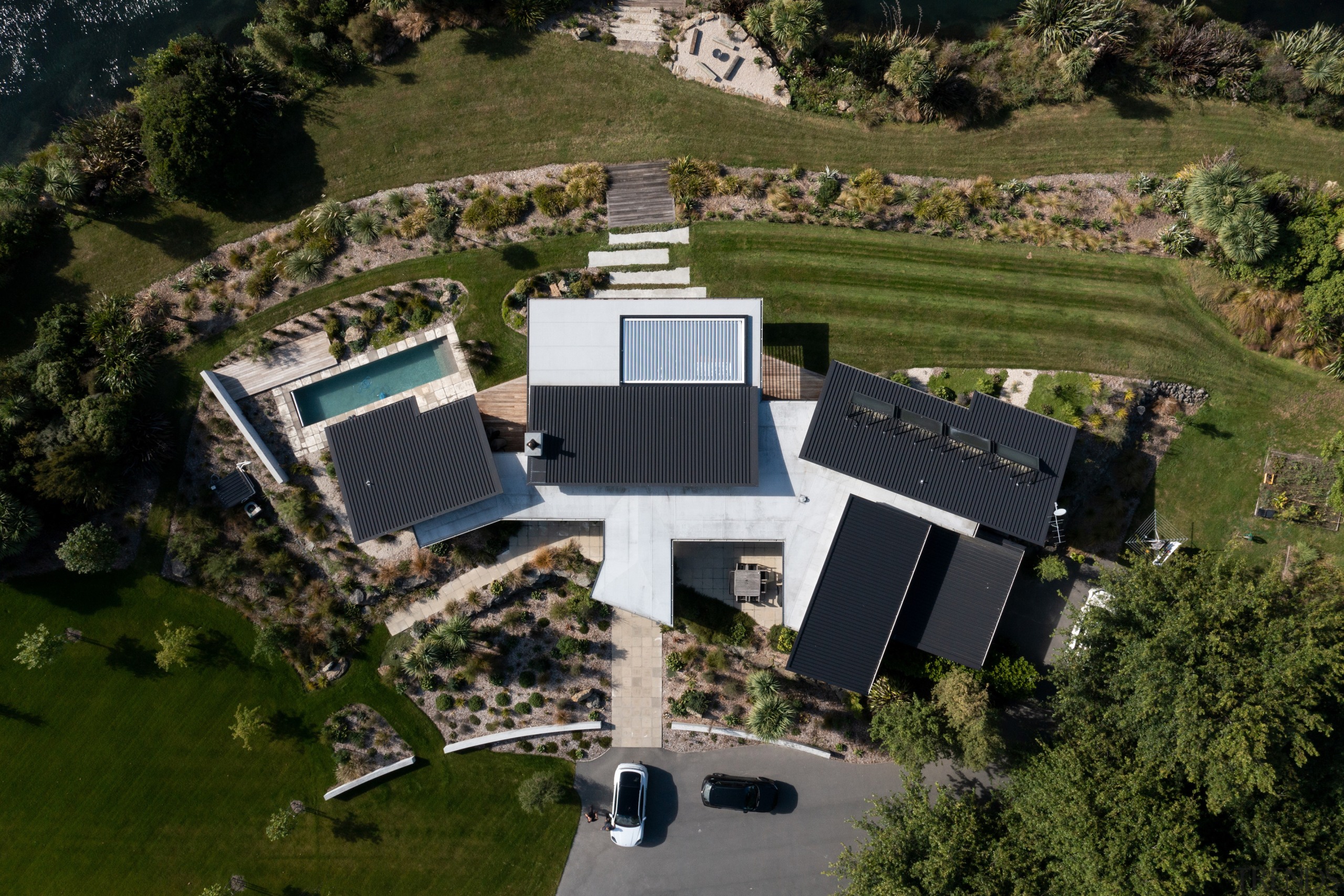 A drone's eye view of the property post 