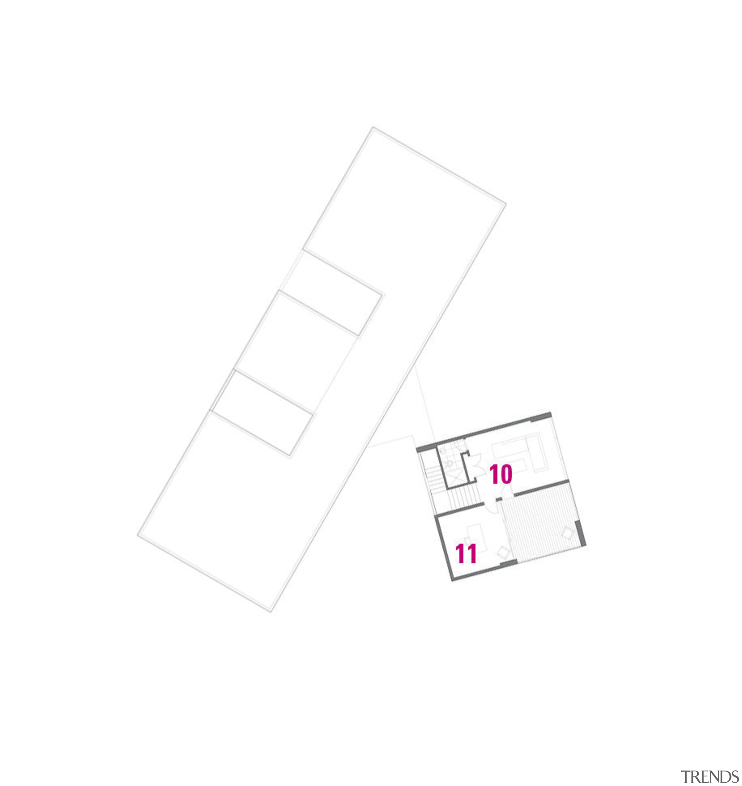 View of architectural floor plans. - View of angle, area, line, material, paper, product, product design, white, white