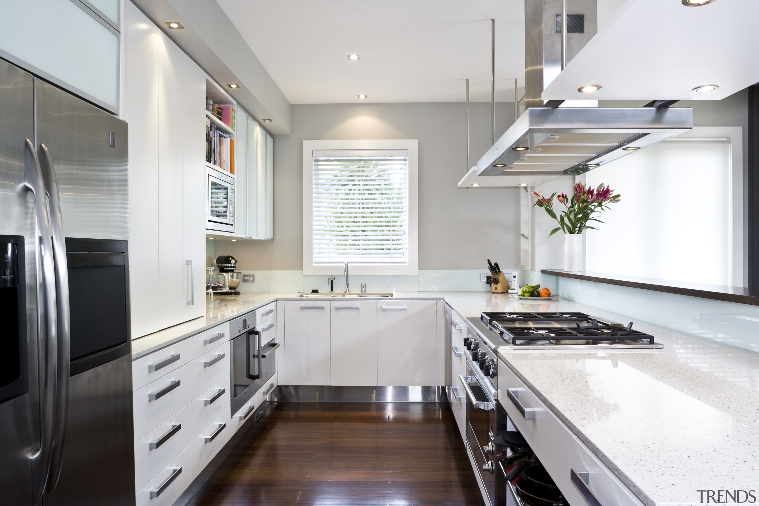 Image of kitchen designed by Rob Hendrickx for countertop, cuisine classique, interior design, kitchen, real estate, white