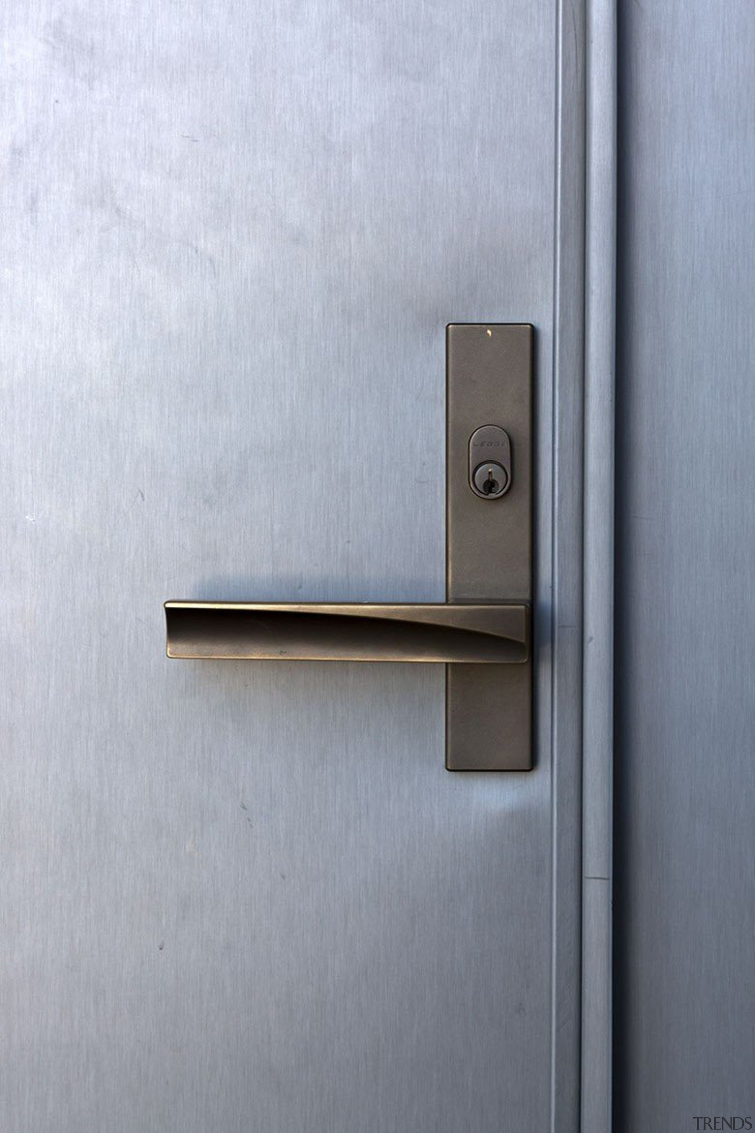 Lodge at the Hills - Lodge at the door handle, hardware accessory, lock, product design, gray