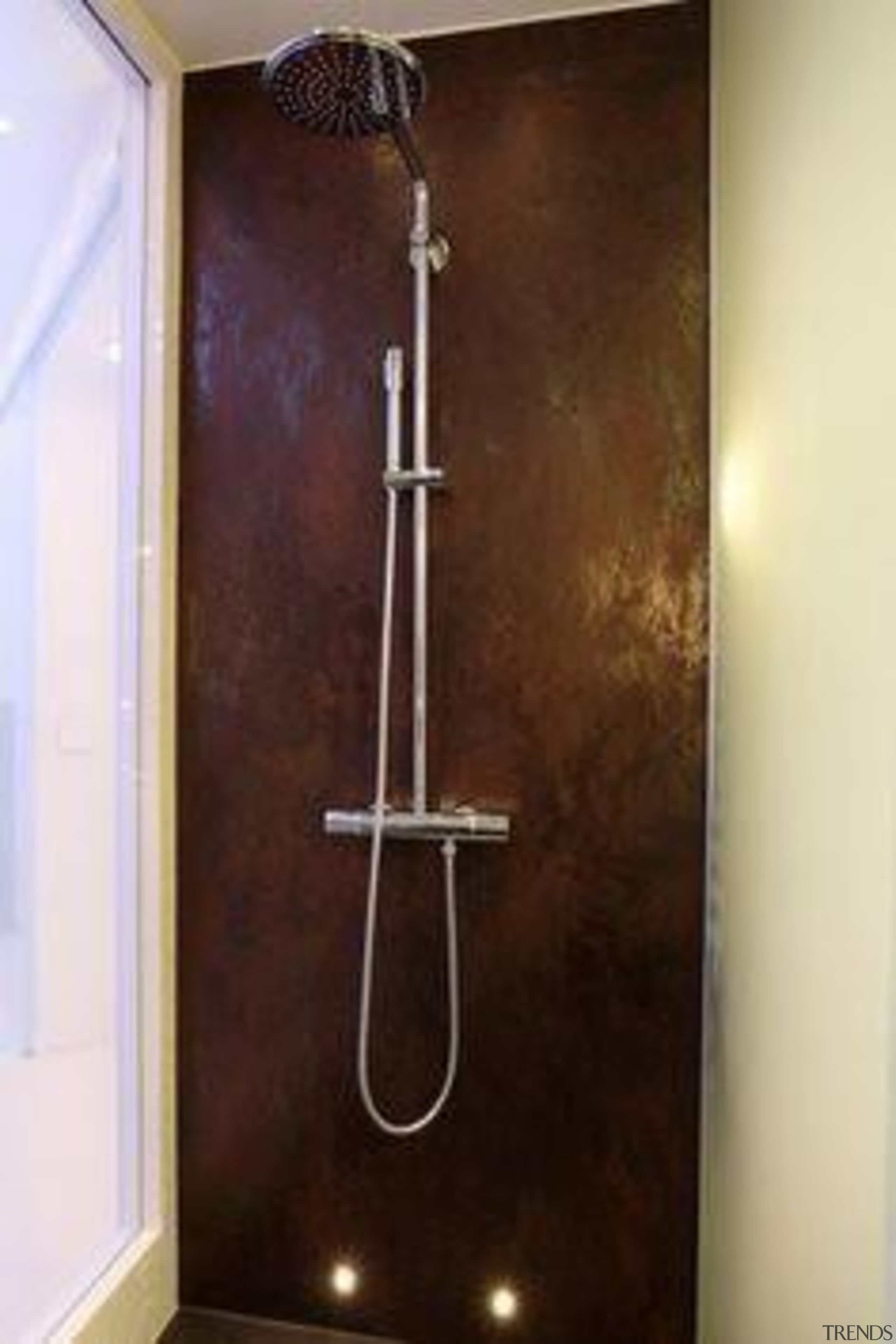 Laminam - bathroom | plumbing fixture | shower bathroom, plumbing fixture, shower, wall, red