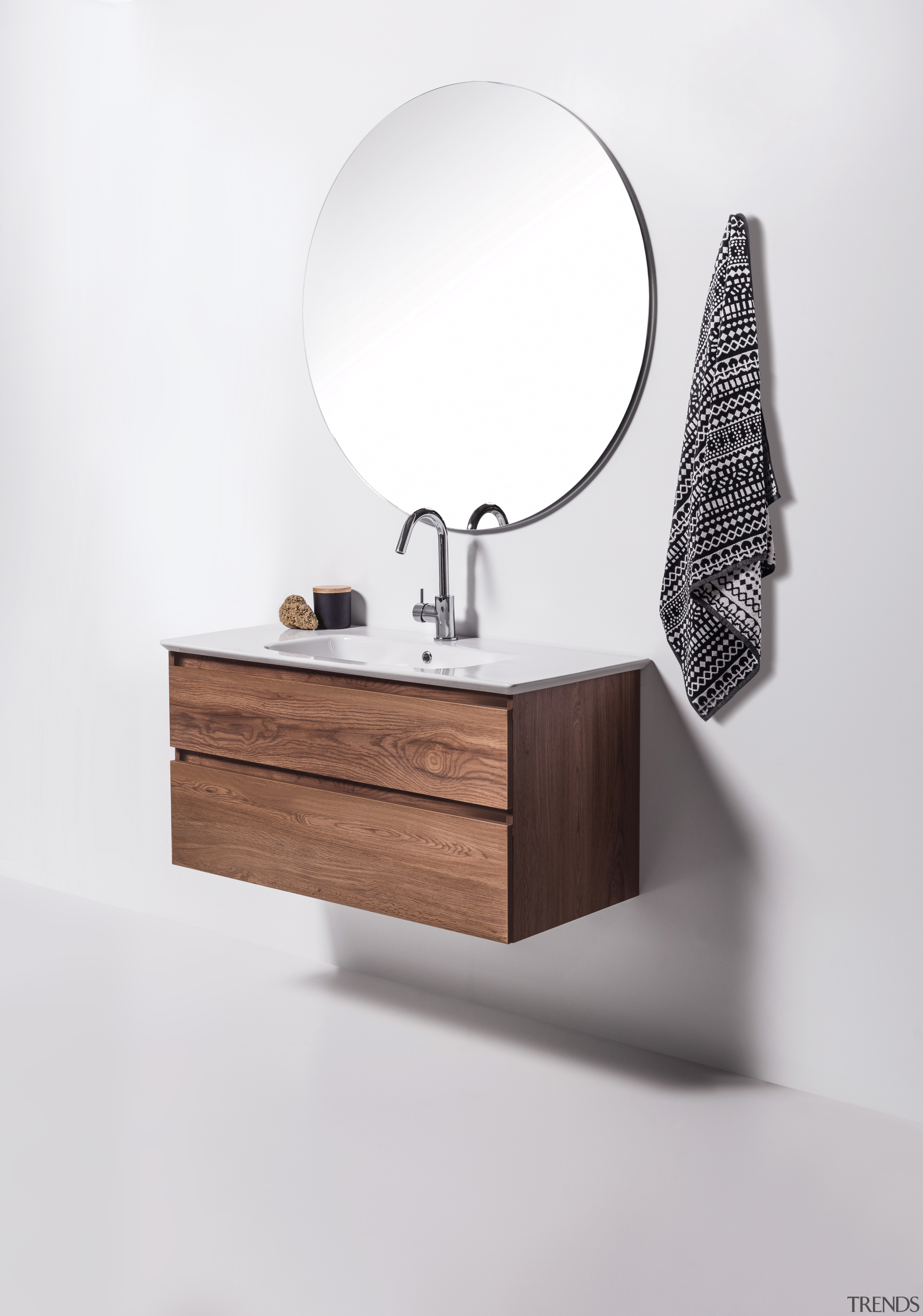 This pared-back Soft 1000 Wall-Hung Vanity is from bathroom, bathroom accessory, bathroom cabinet, bathroom sink, drawer, furniture, plumbing fixture, product, sink, tap, white