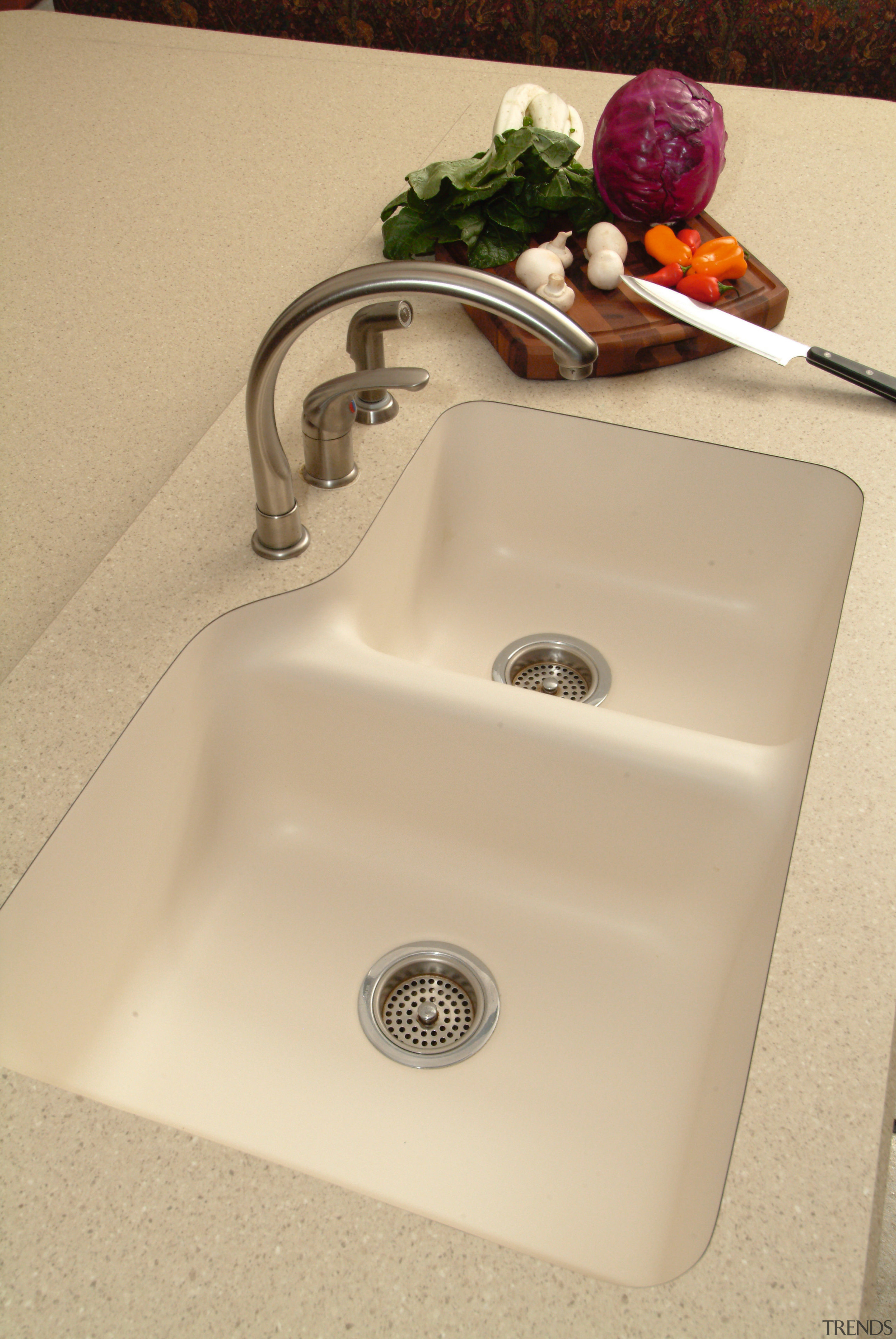 view of the undermount kitchen sink - view bathroom sink, ceramic, plumbing fixture, product design, sink, tap, orange